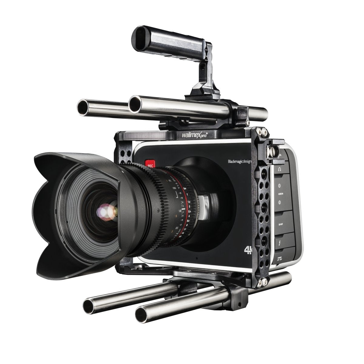 Walimex Pro 20172 Aptaris Blackmagic Cinema/Production Camera Cage (Black)