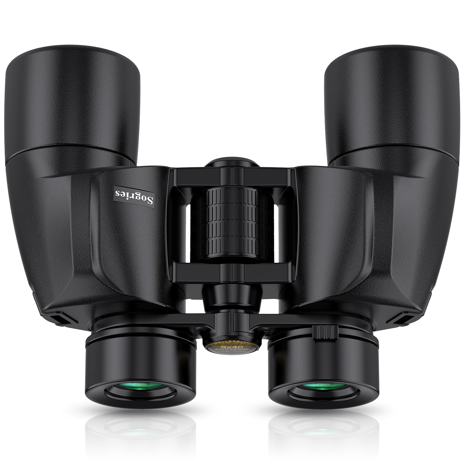 Sogries 8X40 High Power Binoculars For Adult,Hd Optical System Non-Slip Grip For Bird Watching, Ipx7 Waterproof Binoculars For Travel