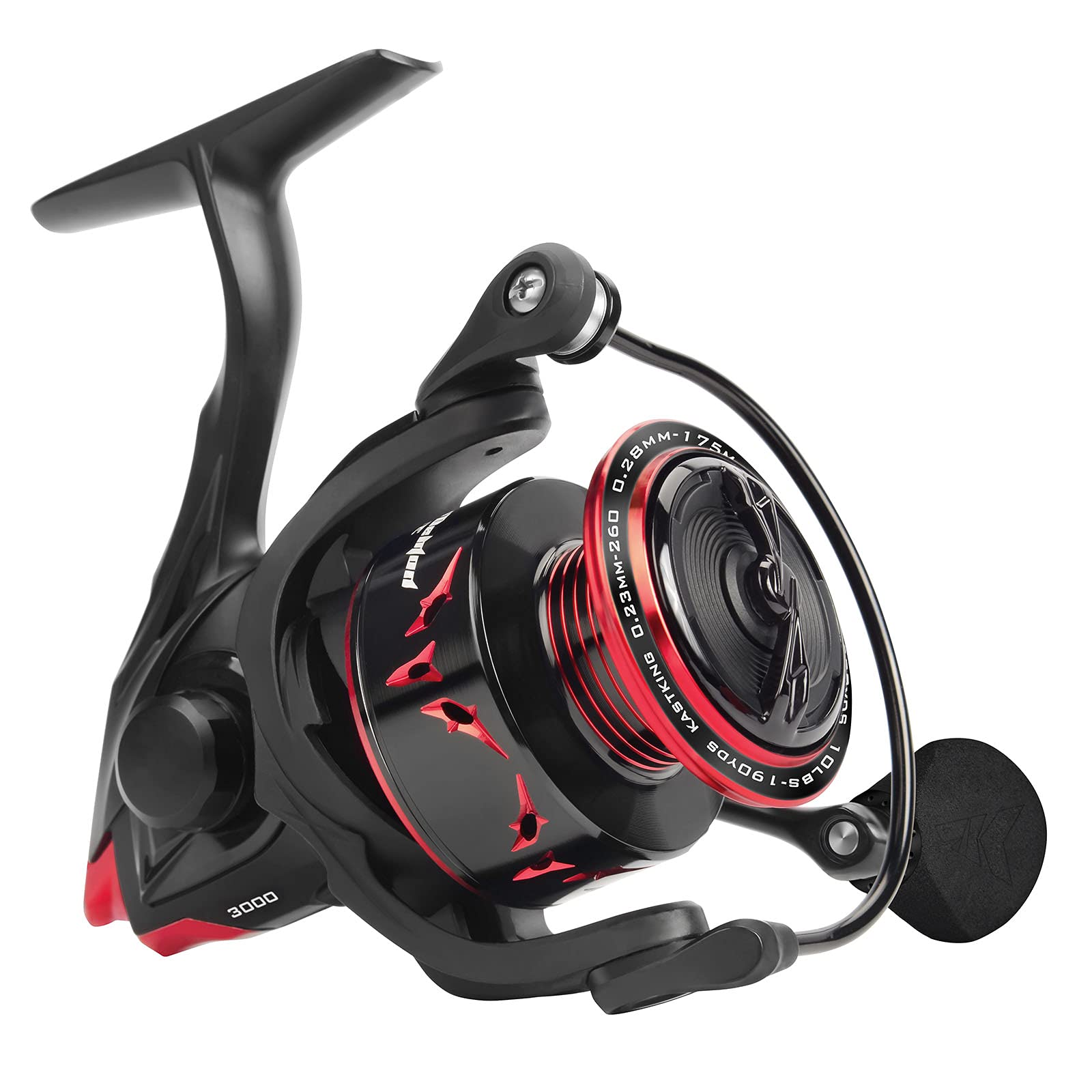 Kastking Speed Demon Elite Spinning Reel - World’S Fastest Spinning Reel 7.4:1 Ratio - Lightweight – Fresh Or Saltwater Fishing Reel - 10 + 1 Maxidur Double Shielded Stainless Steel Bbs