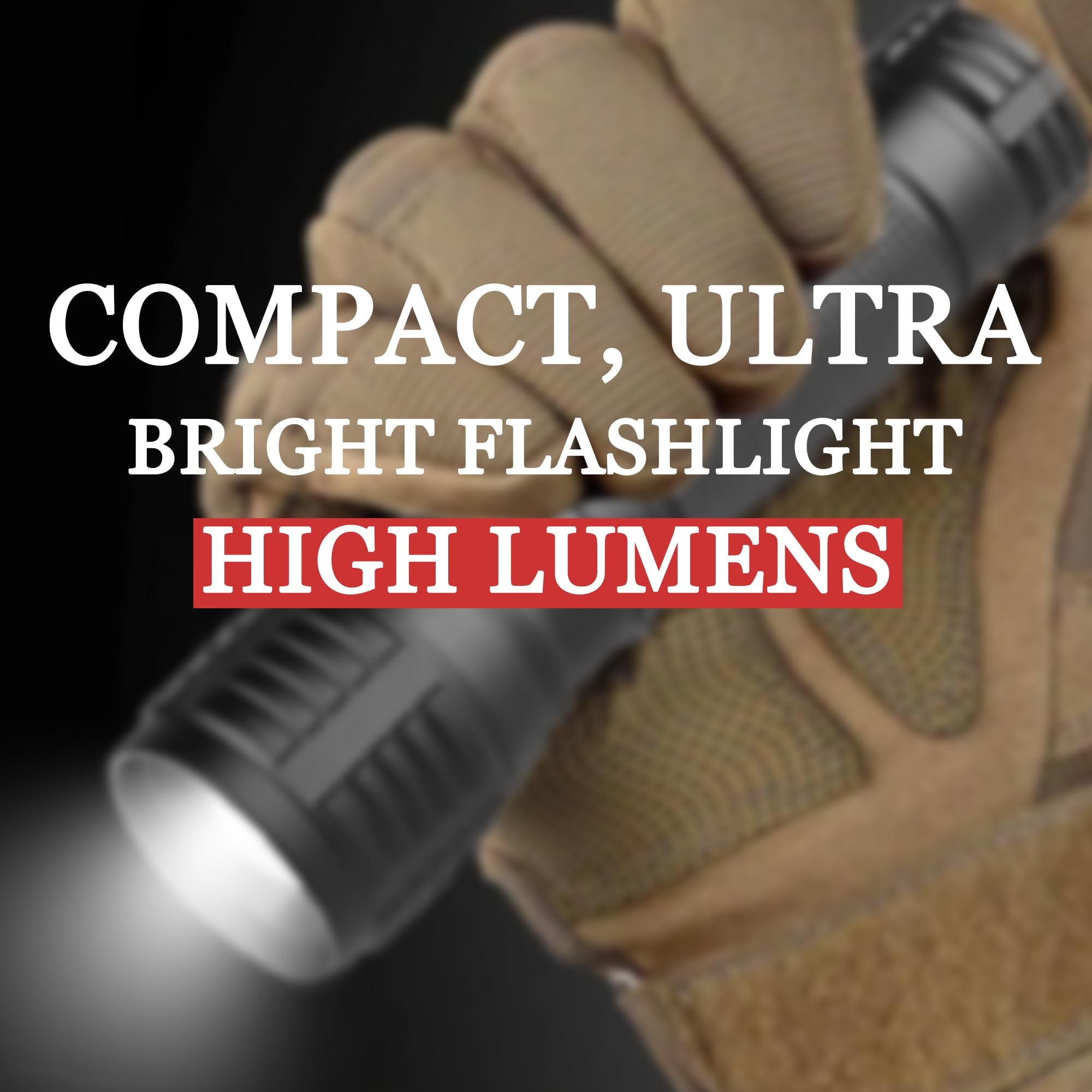 Xysrz Led Flashlight 3000 Lumen Zoomable Flash Light 3 Modes Water Resistant Handheld Torch, 2 Pack