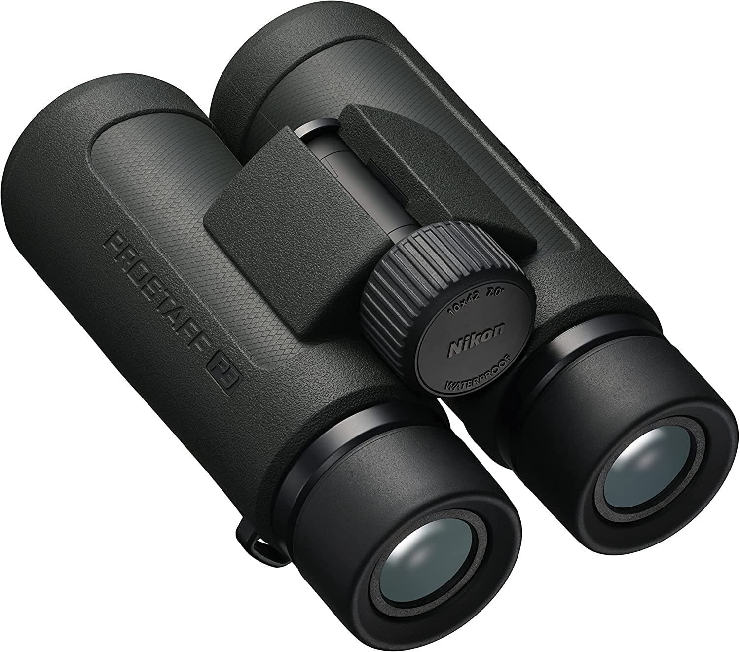 Lumintrail Nikon Prostaff P3 10X42 (16777) Black Binoculars Bundle With Lens Pen, And Cloth - High Powered Compact Adult Binoculars For Hunting, Bird Watching, And Hiking Essentials, Zoom Lightweight Travel