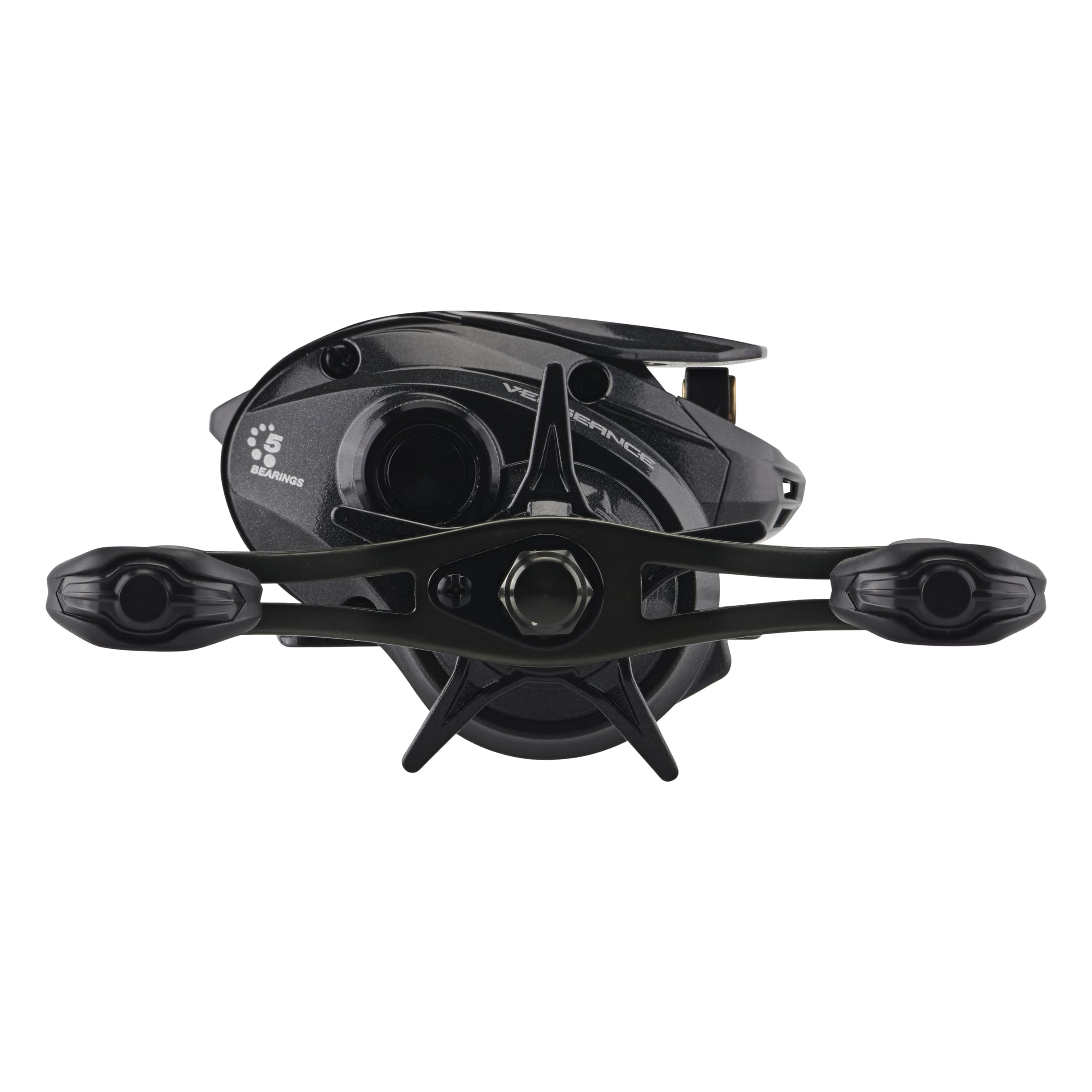 Abu Garcia Vengeance Low Profile Baitcast Reel, Reliable Freshwater Fishing Reel, Lightweight Graphite Frame And Sideplates, Magtrax Braking System, Power Disk Drag System