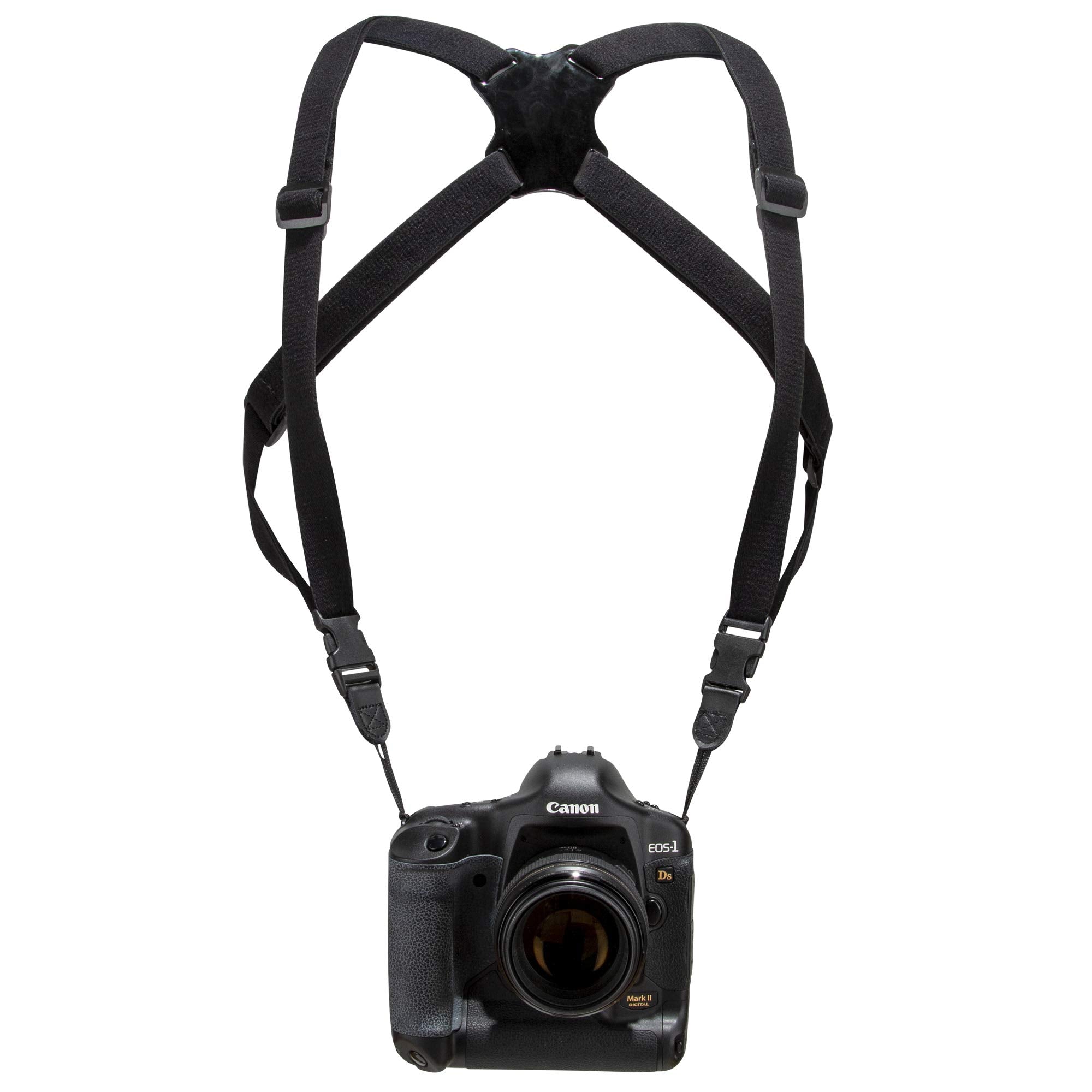 North Mountain Gear Binoculars Harness  Dslr Camera Harness Strap  4 Way Adjustable With Quick Release Buckles