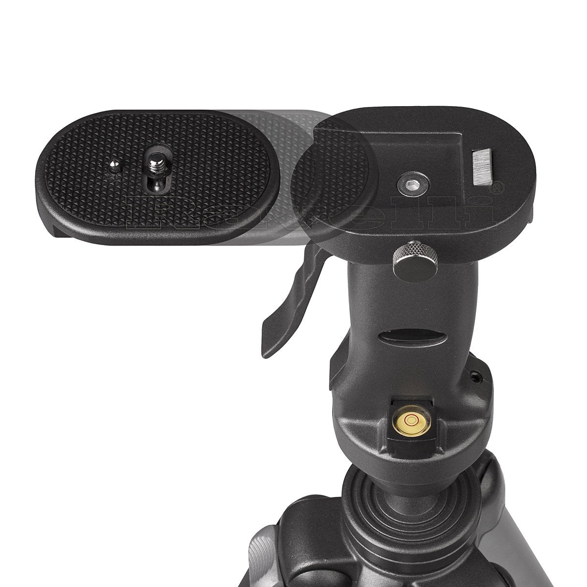 Ravelli Apgl4 Professional 70" Tripod With Adjustable Pistol Grip Head And Heavy Duty Carry Bag