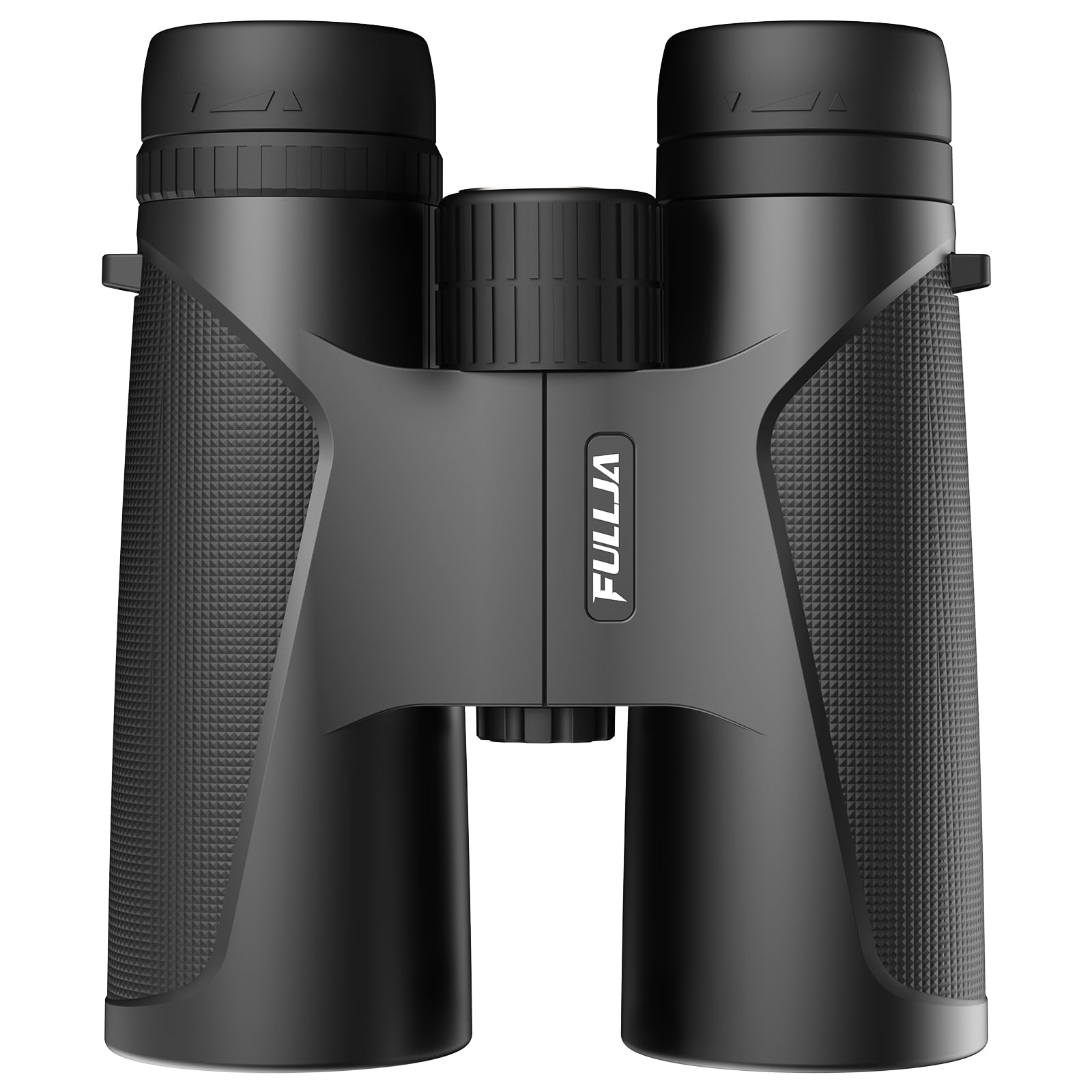 Fullja 12X42-Compact-Waterproof Binoculars For Adults - Lightweight Binoculars For Women Girl, Easy To Focus High Power Binoculars With Bak4 Prism Lens For Bird Watching, Hiking, Hunting, Sports Event