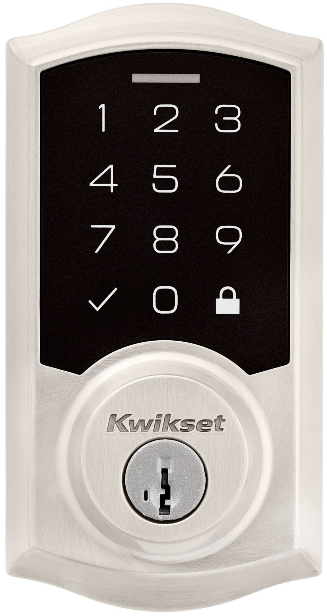 Kwikset 9270Trl-11Ps Traditional Smartcode Touchpad Electronic Deadbolt Smartkey Venetian Bronze Finish