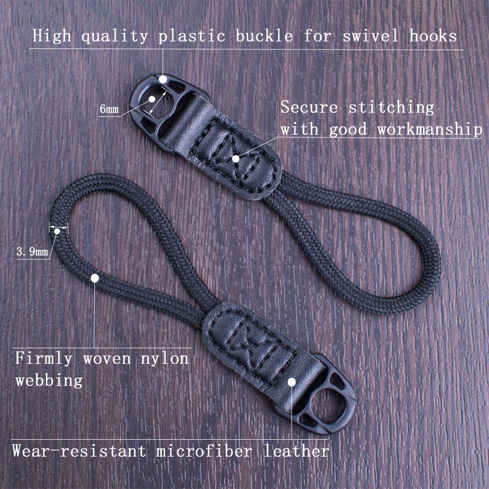 Vko Camera Binoculars Utility Loop Connector For Dslr Slr Mirrorless Cameras Binocular Strong String System Connectors