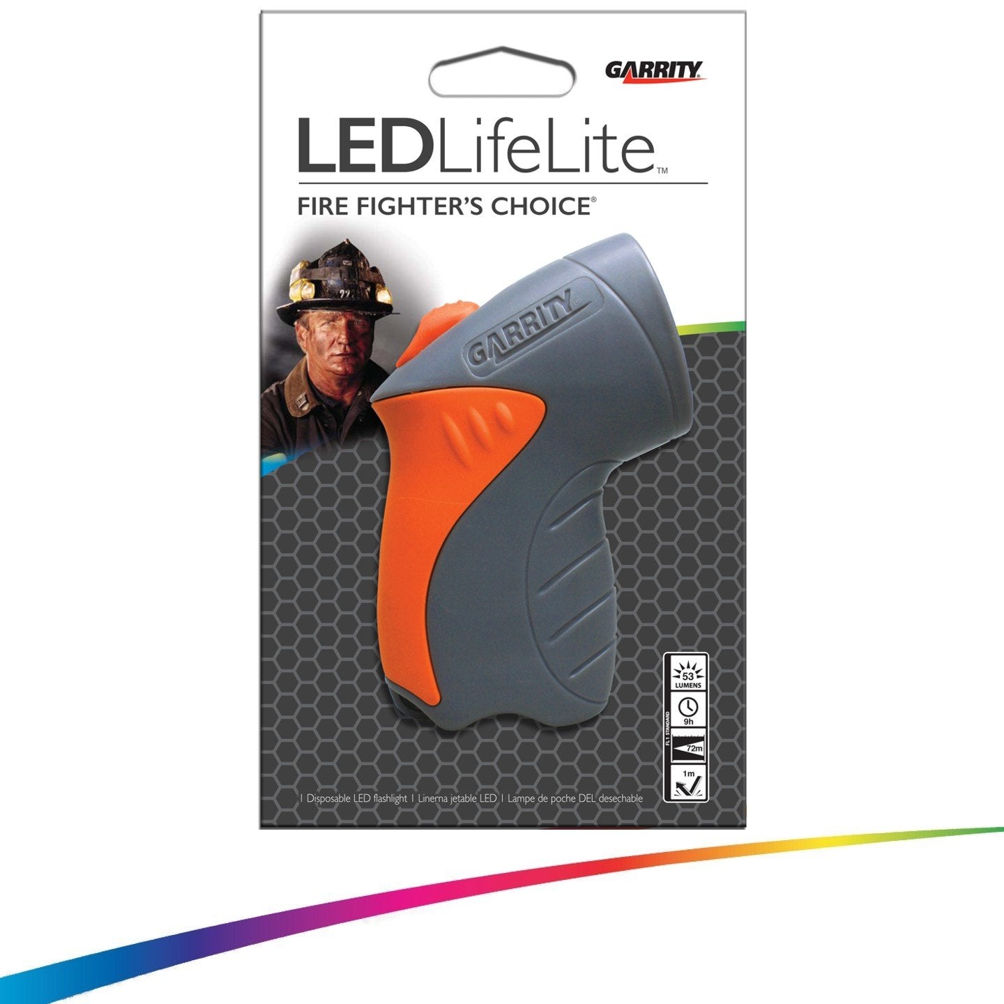 Garrity  Led Lifelite Flashlight (Colors Vary, Set Of 2) Great For Household Use