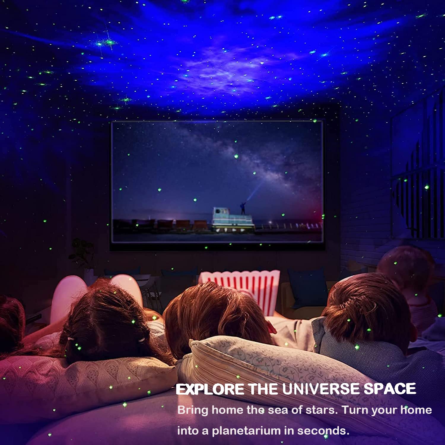 Fitzladd Star Projector Galaxy Night Light, Tiktok Astronaut Space Projector, Starry Nebula Ceiling Led Lamp With Timer And Remote, Kids Room Decor Aesthetic,  For Christmas, Birthdays, Valentine'S Day