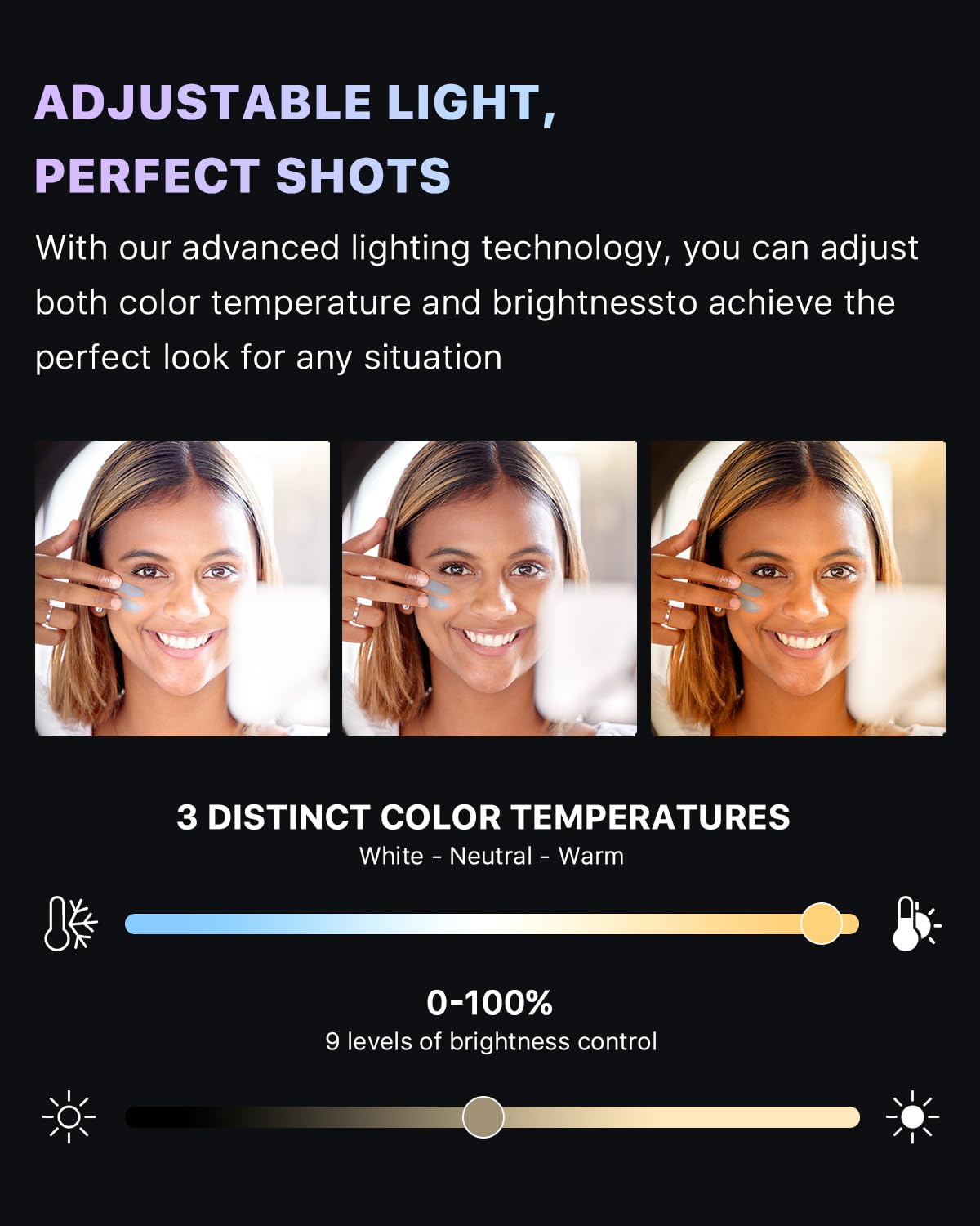M Mybat Pro Selfie Ring Light With 72" Tripod Stand - Extendable Selfie Stick With Light For Phone, Live Streaming, Makeup, Travel, Gaming, Video, Includes Phone Holder& Usb-C Powered