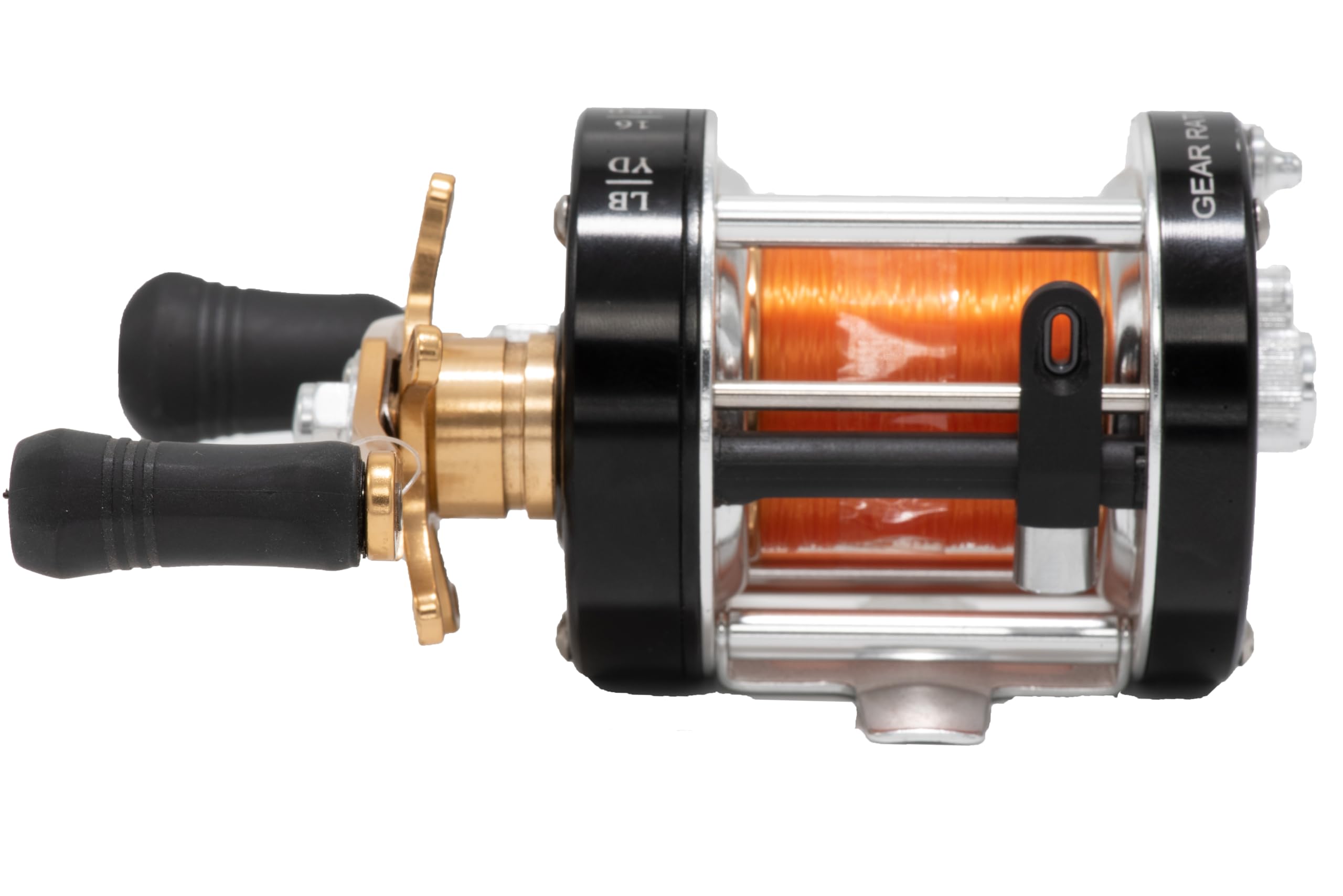 Catfish Pro Fishing For Fun Reel, Pre-Spooled With Line  Powerful, Durable, And Smooth Fishing Reel
