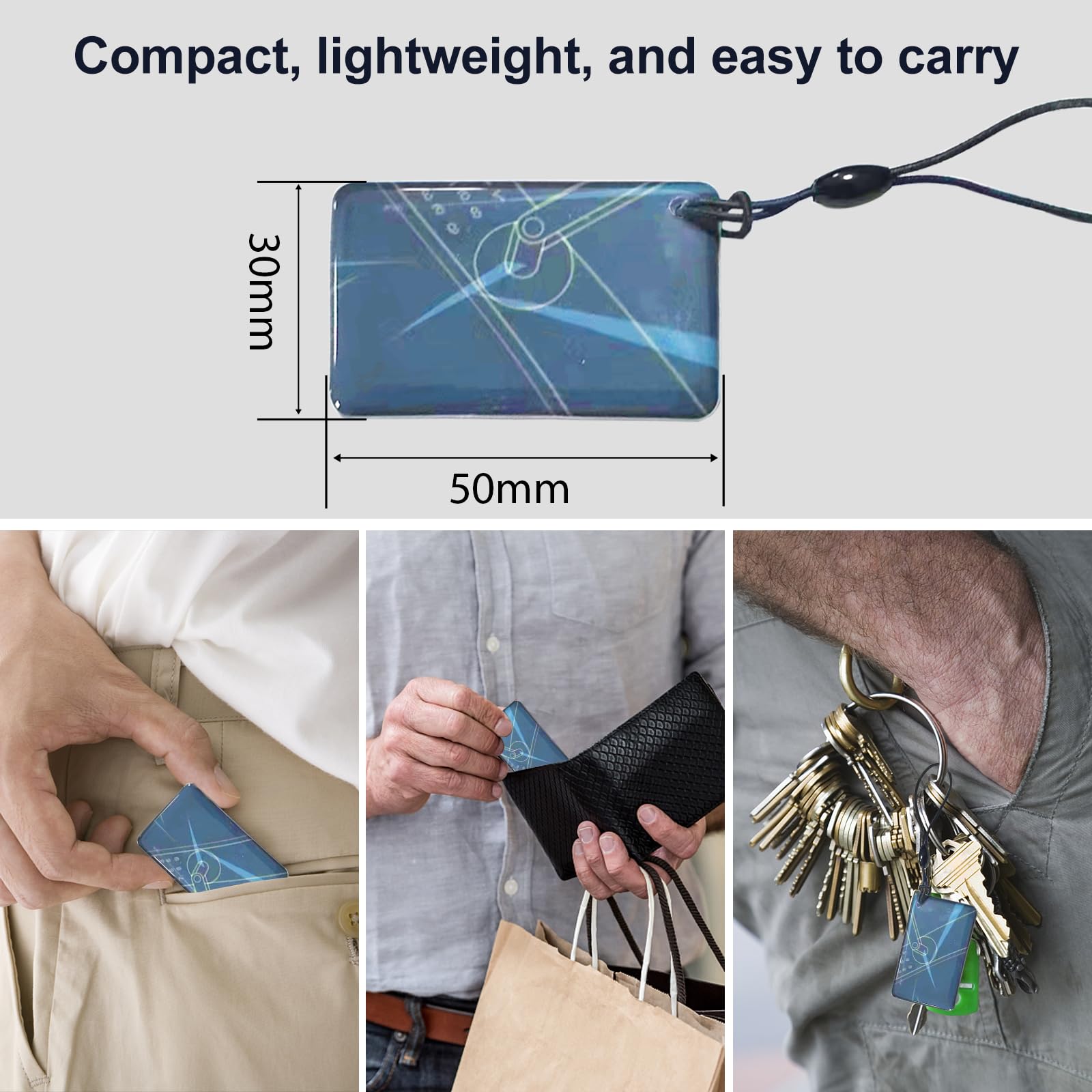 Foxgard Ic Card Fob, Rfid Key Fob,Ic Cards For Ttlock And Tuya Smart Lock,8 Pieces