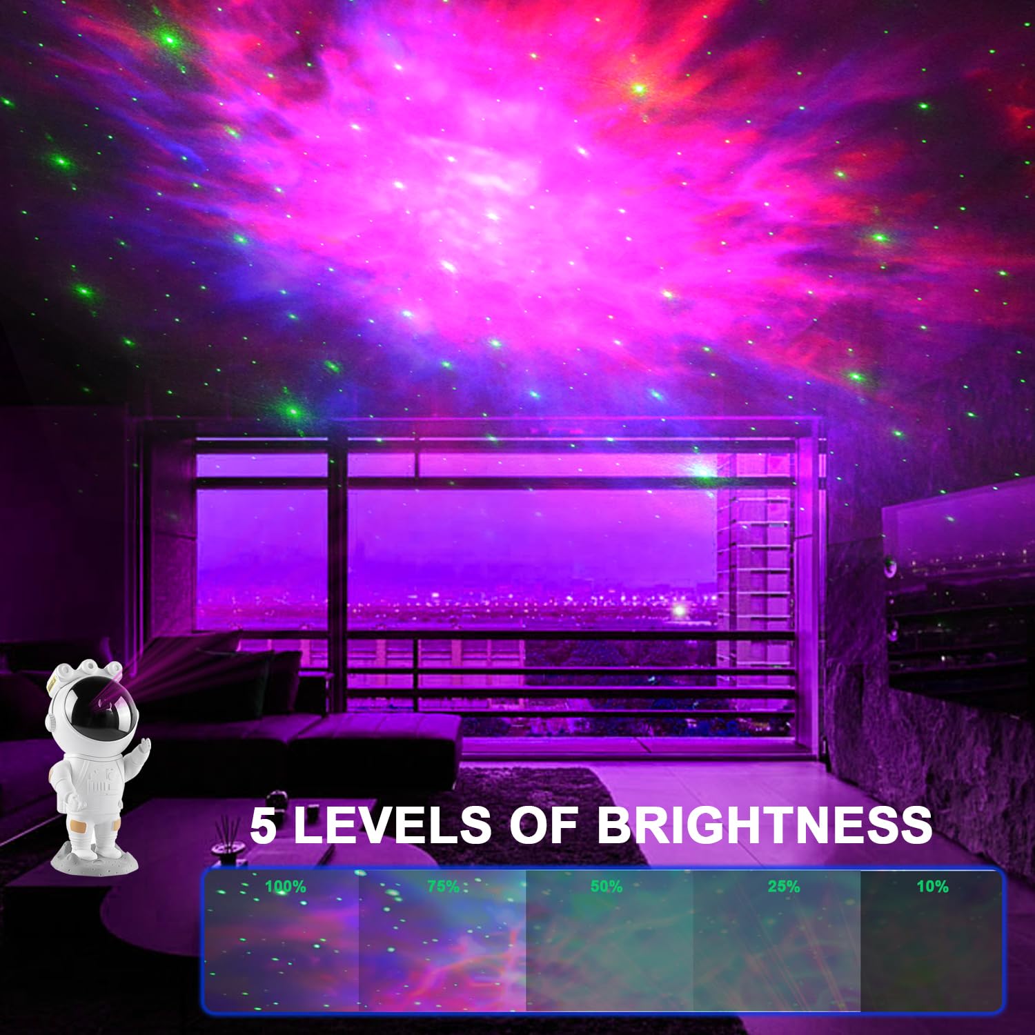 Gainwin Astronaut Galaxy Projector, Star Projector Starry Night Light With Nebula, Timer And Remote Control Bedroom Decor Aesthetics And Ceiling Projector, Christmas, Birthday