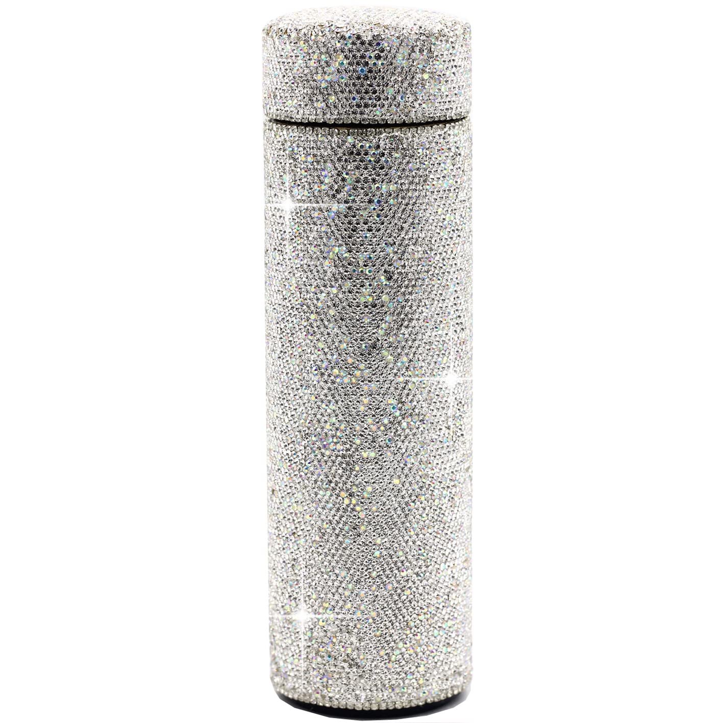 Bling Rhinestone Stainless Steel Water Bottle - 17Oz Vacuum Insulated Diamond Tumbler