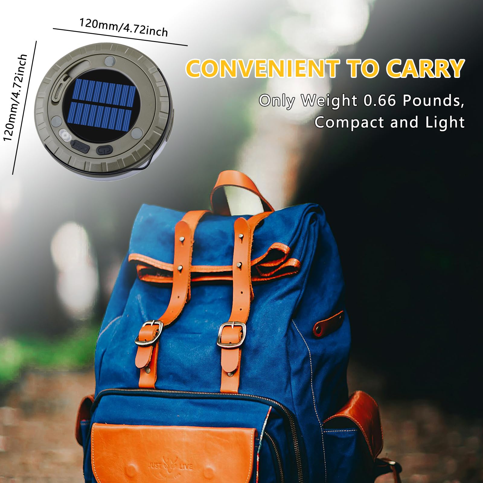 Yavozokl Rechargeable Solar Camping Lights - 32.8Ft Waterproof Led String Lights With 5 Modes, Quick 30S Recovery, Easy Roll-Up For Tents, Patios, Festivals,Enhances Camping Atmosphere