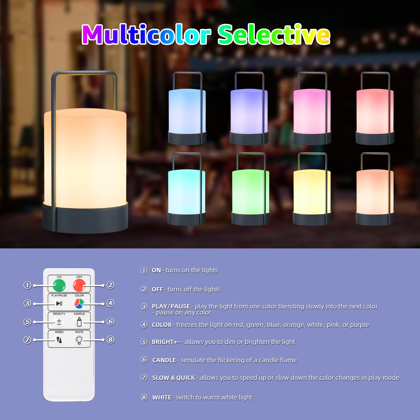 Fuyo Outdoor Table Lamp Lantern Shower Lamp Cordless Led Portable With Warm White Rgb Colour Ip44 For Balcony Patio Garden Camping Bathroom