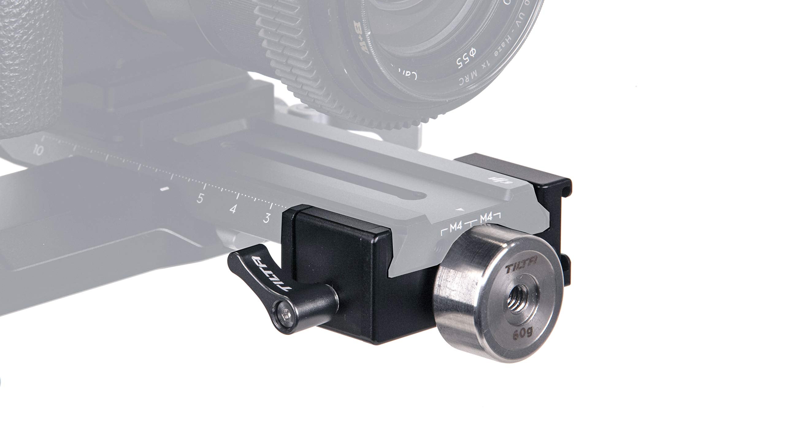 Tilta Quick Release Baseplate Counterweight Adapter  Compatible With Rs4 Pro / Rs4 / Rs3 Pro  Supports Counterweight On The Front And Back Of The Rs2/Rsc2 Mounting Plate Tga-Bca