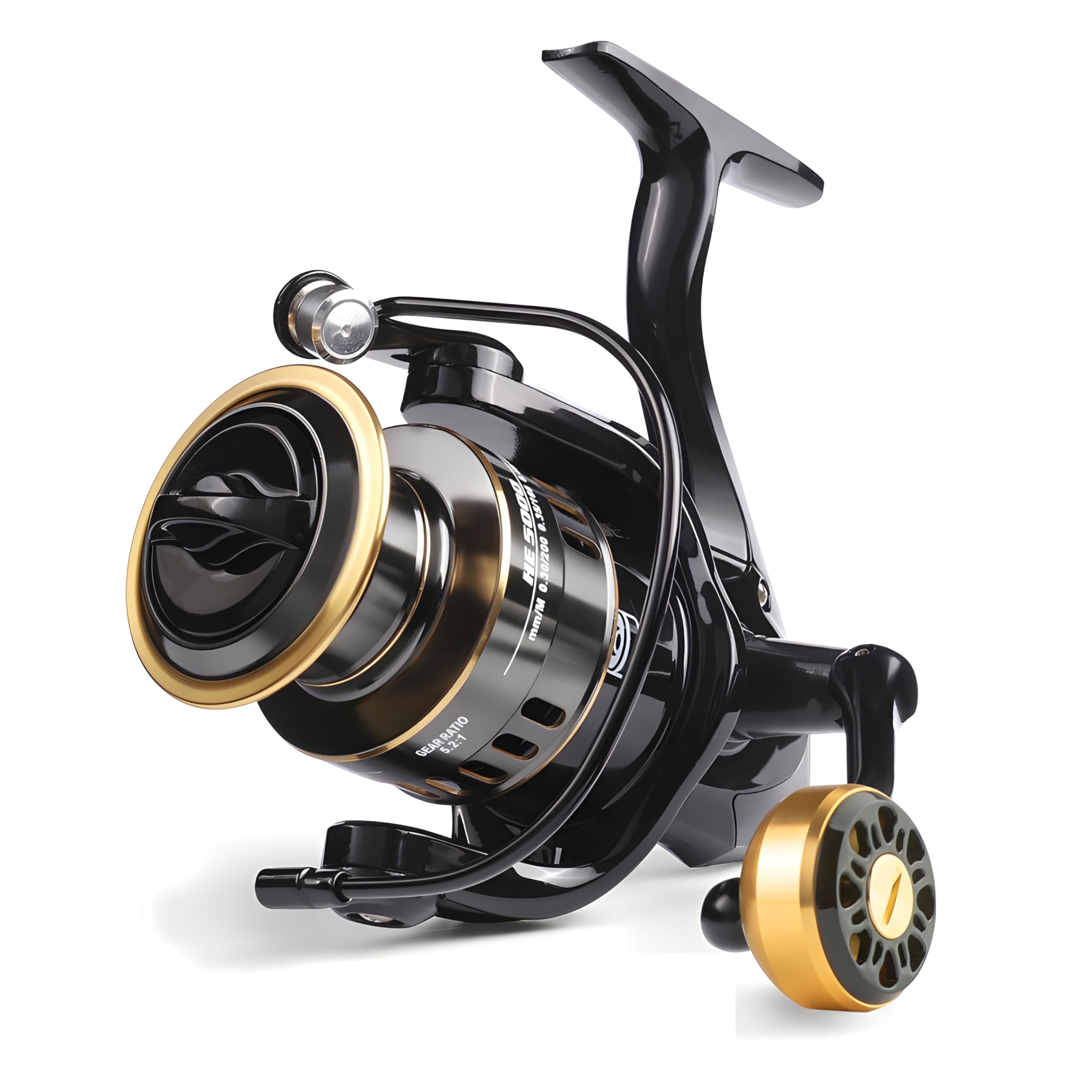 Vital Ease Vitalease Ultra Smooth And Powerful Spinning Reels: Durable Aluminum Alloy Body, 5.2:1 Gear Ratio, 12Bb, Suitable For River, Lake, And Sea Fishing, With A Variety Of Models Available.