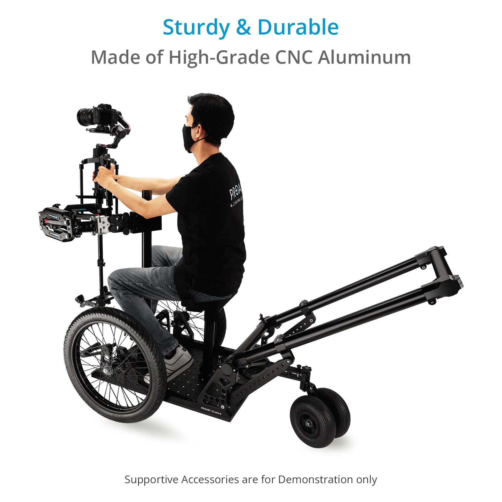 Proaim Vsta Socket Mount For Hard Mount Kit  Compatible With Vista Stabilizer Arm  For Cars, Rail-Compatible Dollies, Tri-Hats & Cameras Rickshaw Carts (Vsta-Ii-Sm)