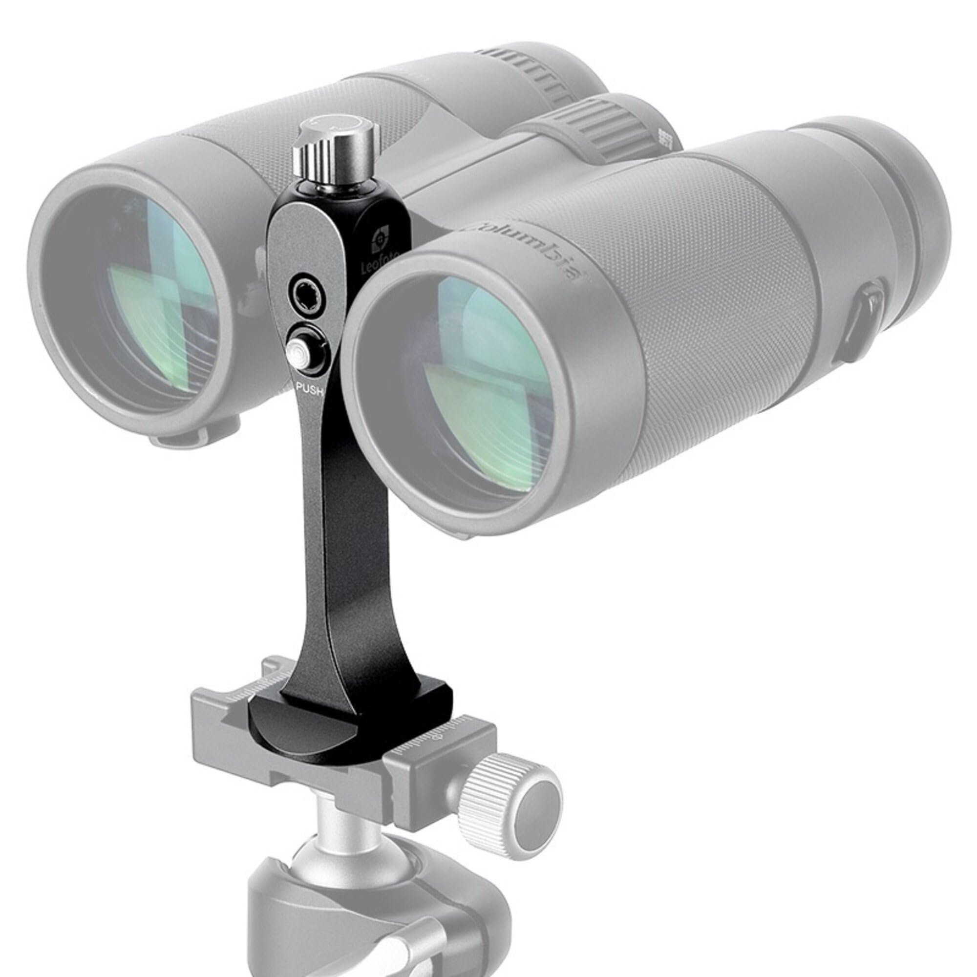 Leofoto Bc-03 Binocular Adapter, Universal Binocular Stud, Safety Lock, 1/4" Mounting Thread, Arca Compatible