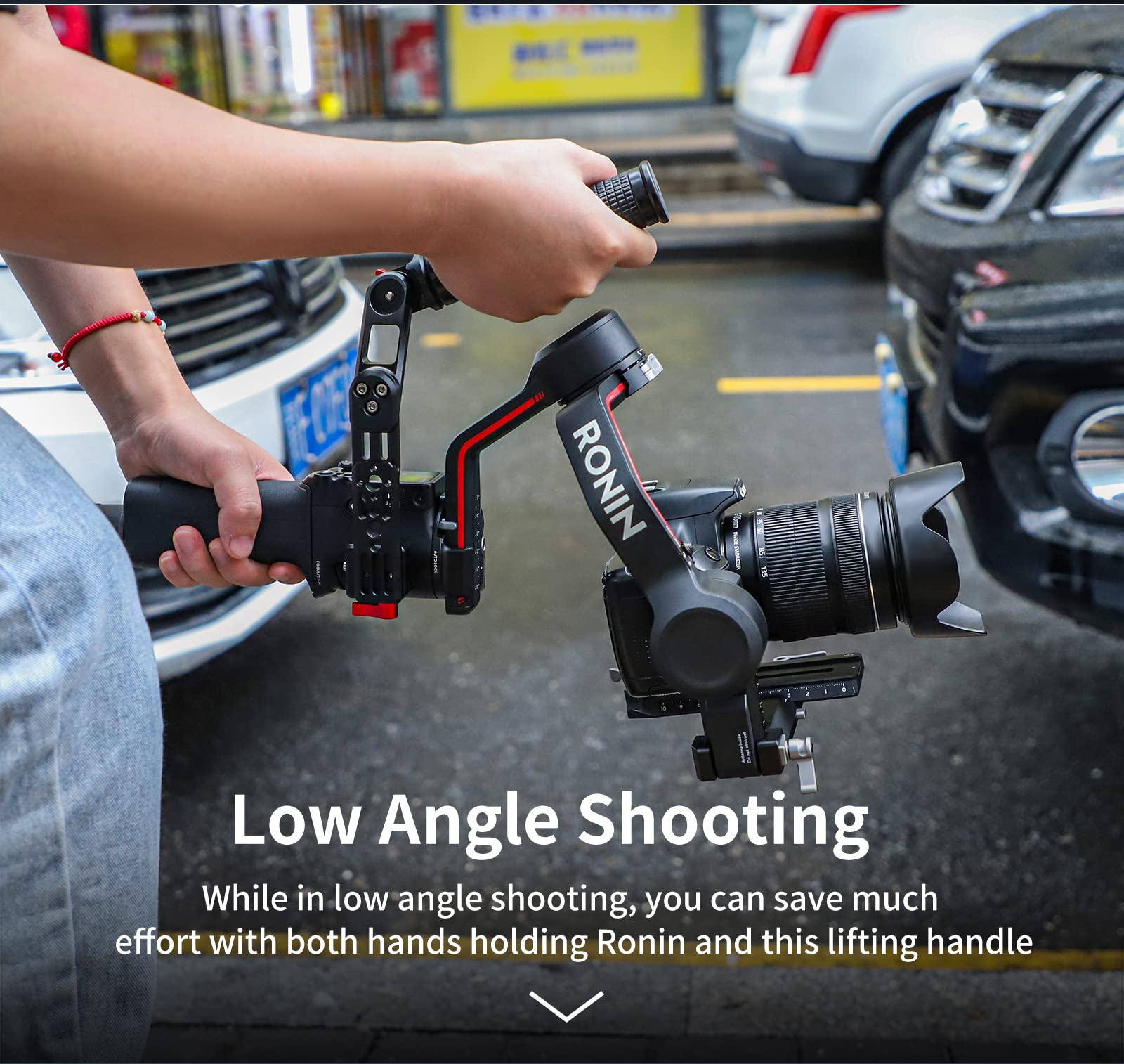 Wansupyin  Alloy Gimbal Hand-Held Pot Stabilizer For Dji Ronin Rs3/Rs 3 Pro/Rs 2 / Rsc 2