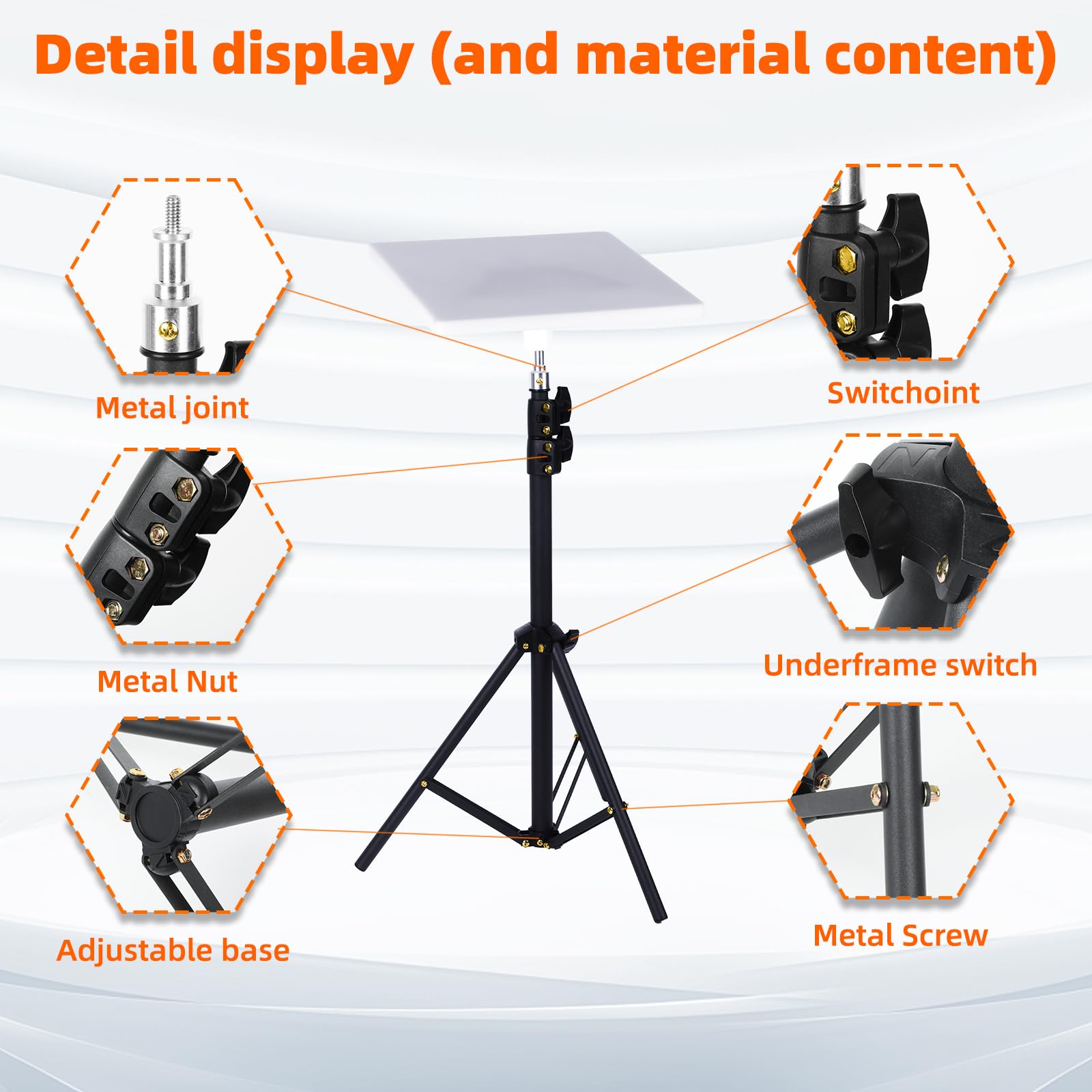 Akikdj Starlink Mini Tripod Mounting Kit With Adapter,Adjustable Tripod Mount,Portable Design For Satellite Internet +Mini 1/4 Inch Threaded Adapter.