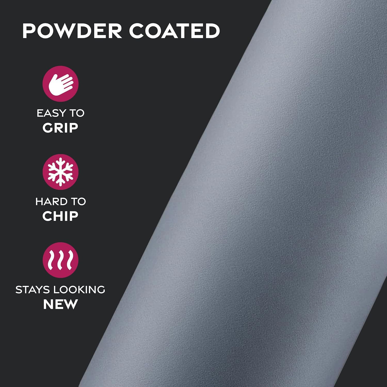 25 Oz Triple Walled, Insulated Water Bottles With Straw - Stainless Steel Metal Bottle W/ 3 Leak