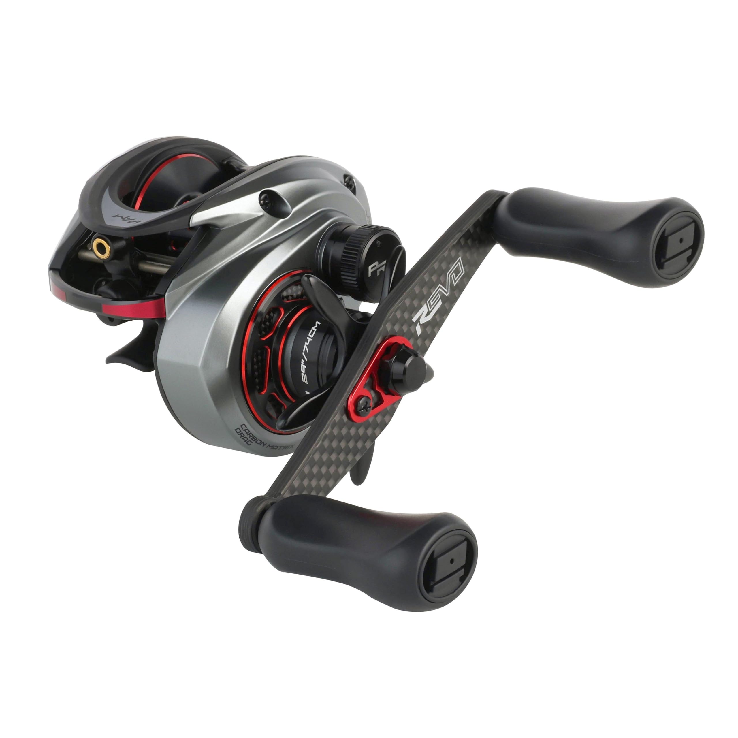 Abu Garcia Revo Premier Low Profile Reel, Reliable Freshwater Fishing Reel, Compact A-Symmetric Body With Gullwing Sideplate Design, Durable X2-Craftic Alloy Frame, Max Drag Of 20Lb  9.0Kg
