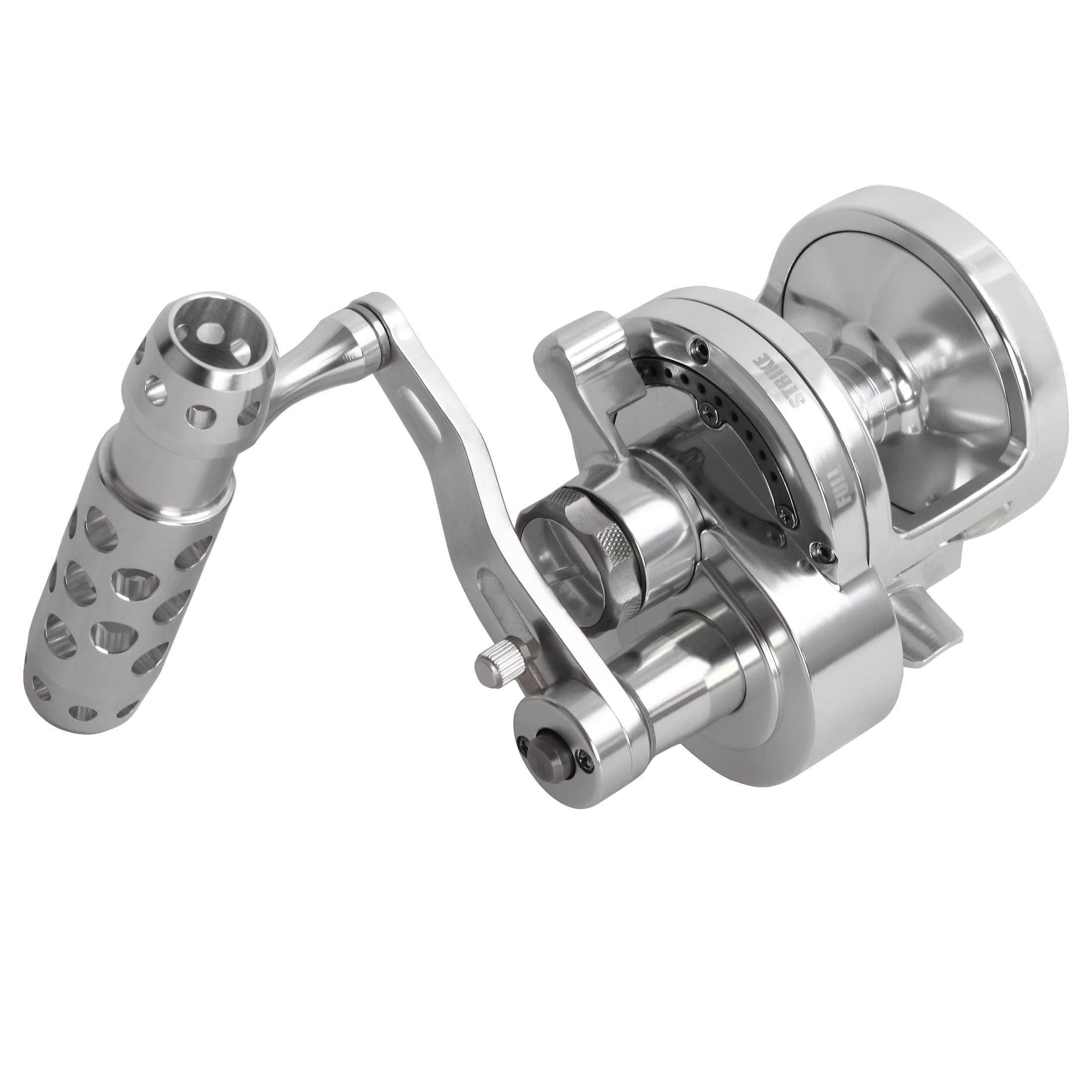 Channelmay Saltwater Jigging Big Game Fishing Reel Cnc Machined 2 Speed Lever Drag Deep Sea Boat Trolling Fishing Right Handed Only 44Lb