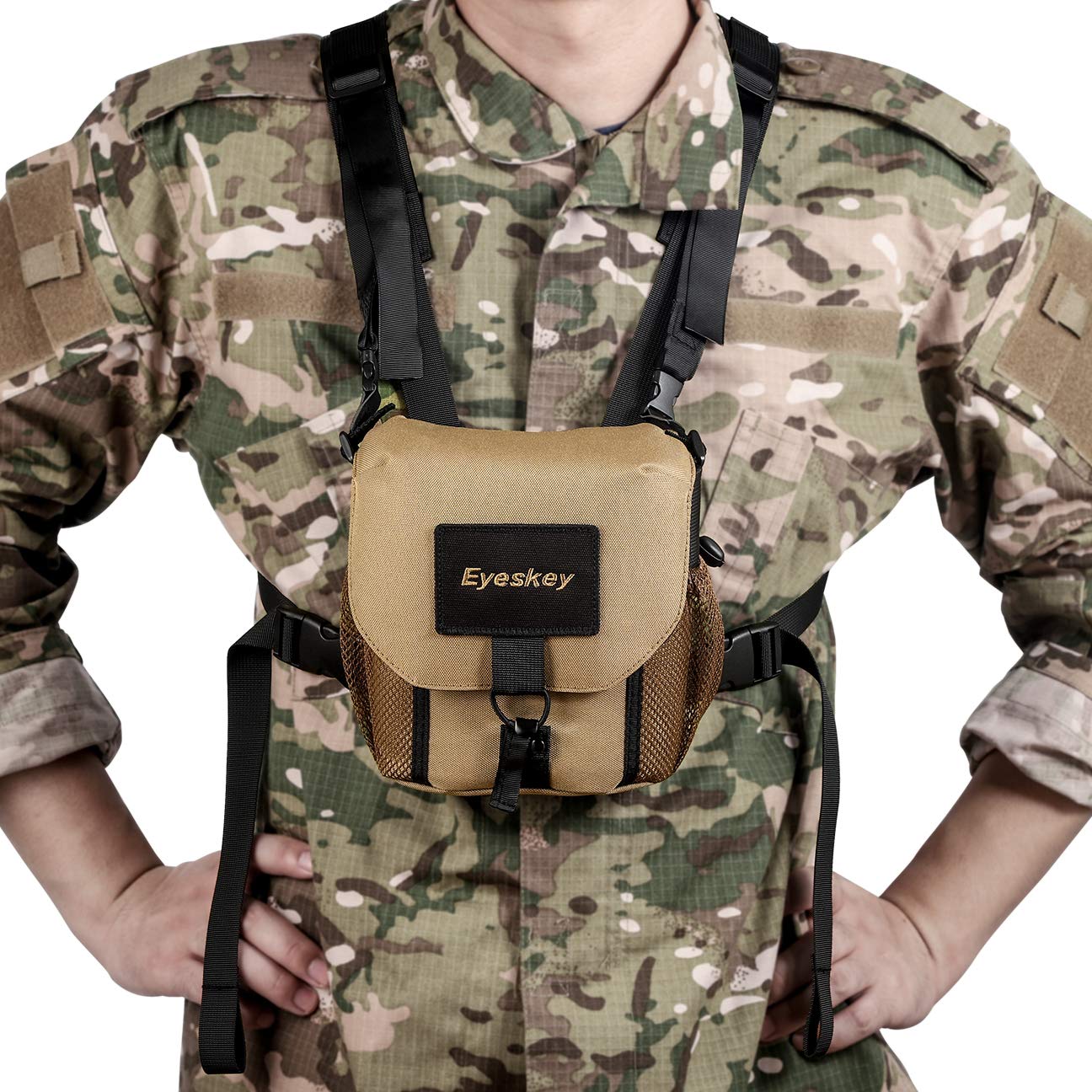 Eyeskey Universal Binoculars Case/Bag With Harness, Provide Maximum Protection And Carrying Capacity