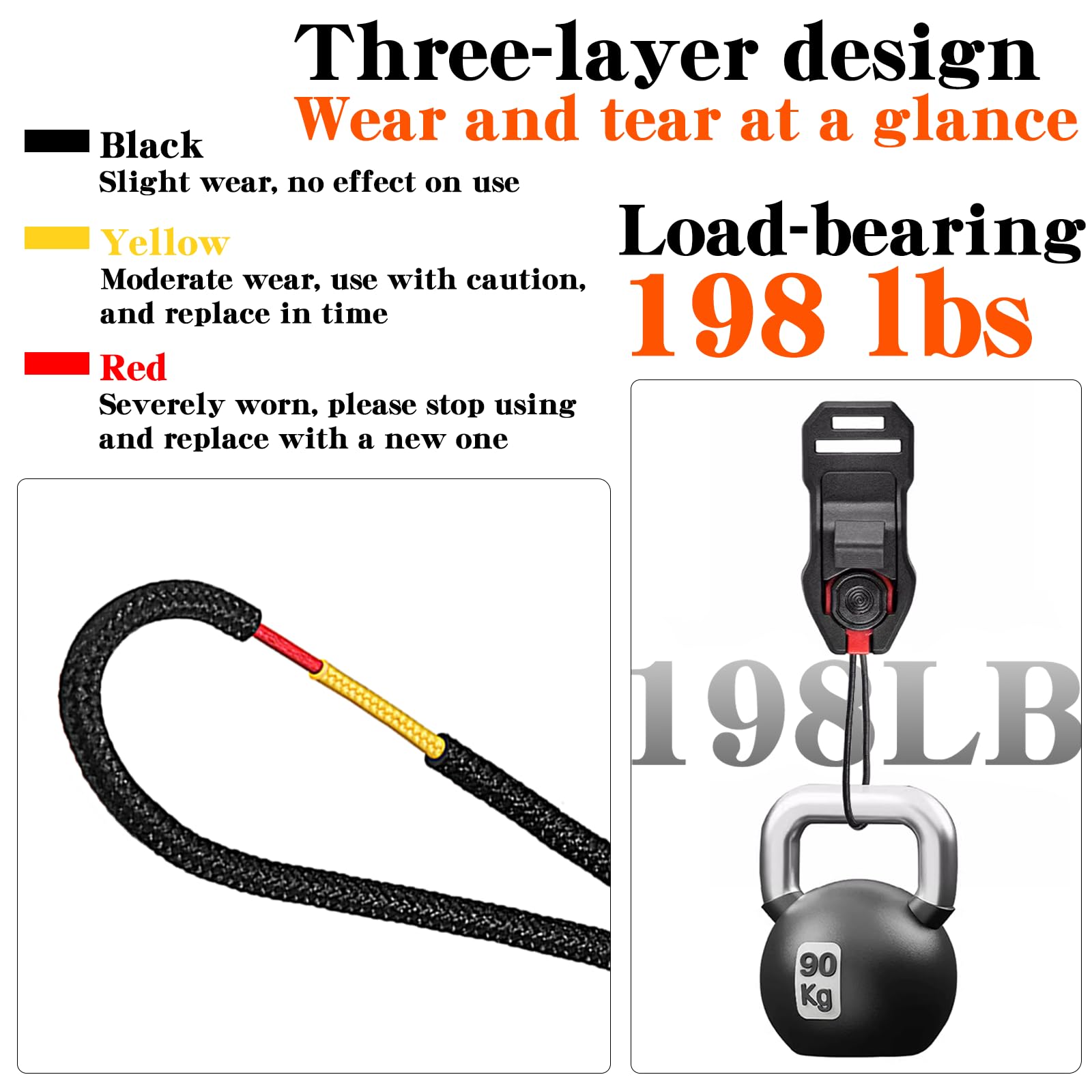 Yullmu Camera Strap Quick Release Buckle Set Of 2 – Compatible For Peak Design Buckle 198 Lbs Load Capacity Fits Dslr/Slr Cameras Binoculars Wrist Straps For Photography Outdoor Travel(Black)