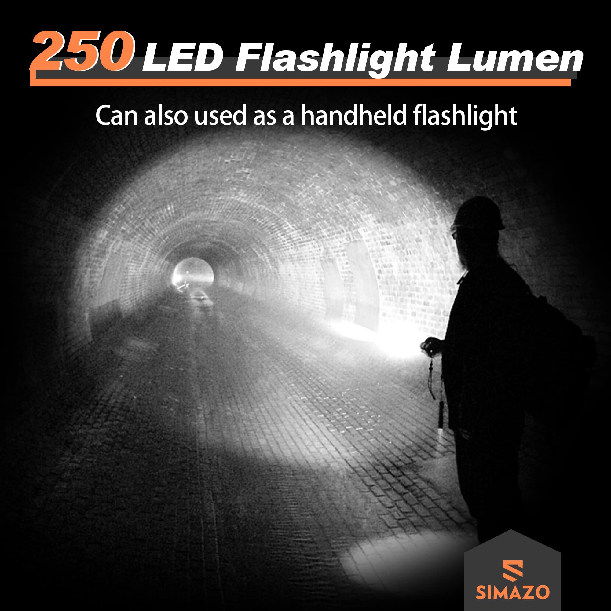 Simazo 2 Pack Rechargeable Traffic Wand, 11 Inch Bright Led Flashlight Baton With 2 Batteries, Air Control Wands With 5 Flashing Modes For Marshalling And Traffic Control