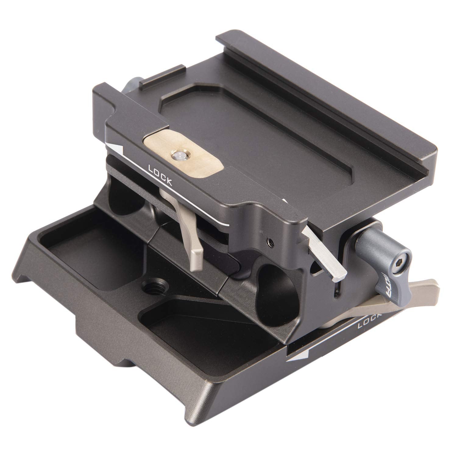 Tilta 15Mm Lws Baseplate (Type I For Bmpcc 4K/6K Or Z Cam) (Gray)  Ta-Bsp-15-G