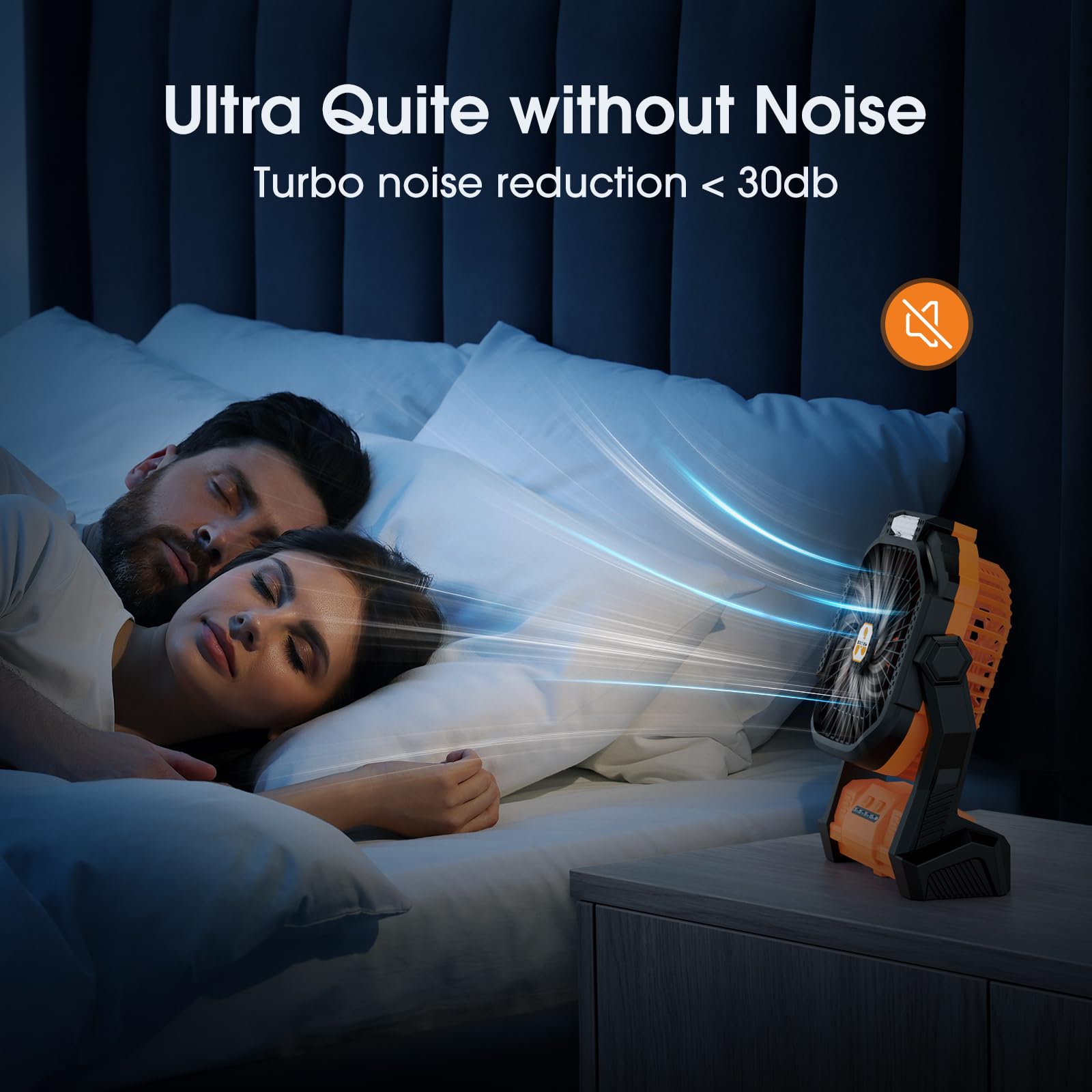 Portable Fan Rechargeable, Cordless Battery Powered Fan With Led Lantern, Small Table Fan, Usb Batte