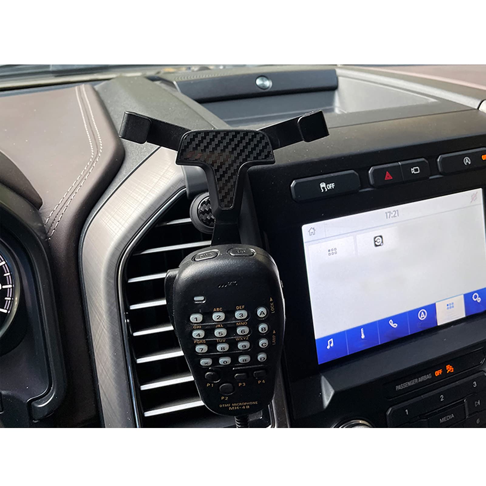 Keptrim For 2015-2020 Ford F150, Phone Holder Air Vent Cell Phone Mount, For Iphone 11 Pro/11 Pro Max/Xs/Xr/X/8/7/6 Galaxy Moto And Most Smartphones
