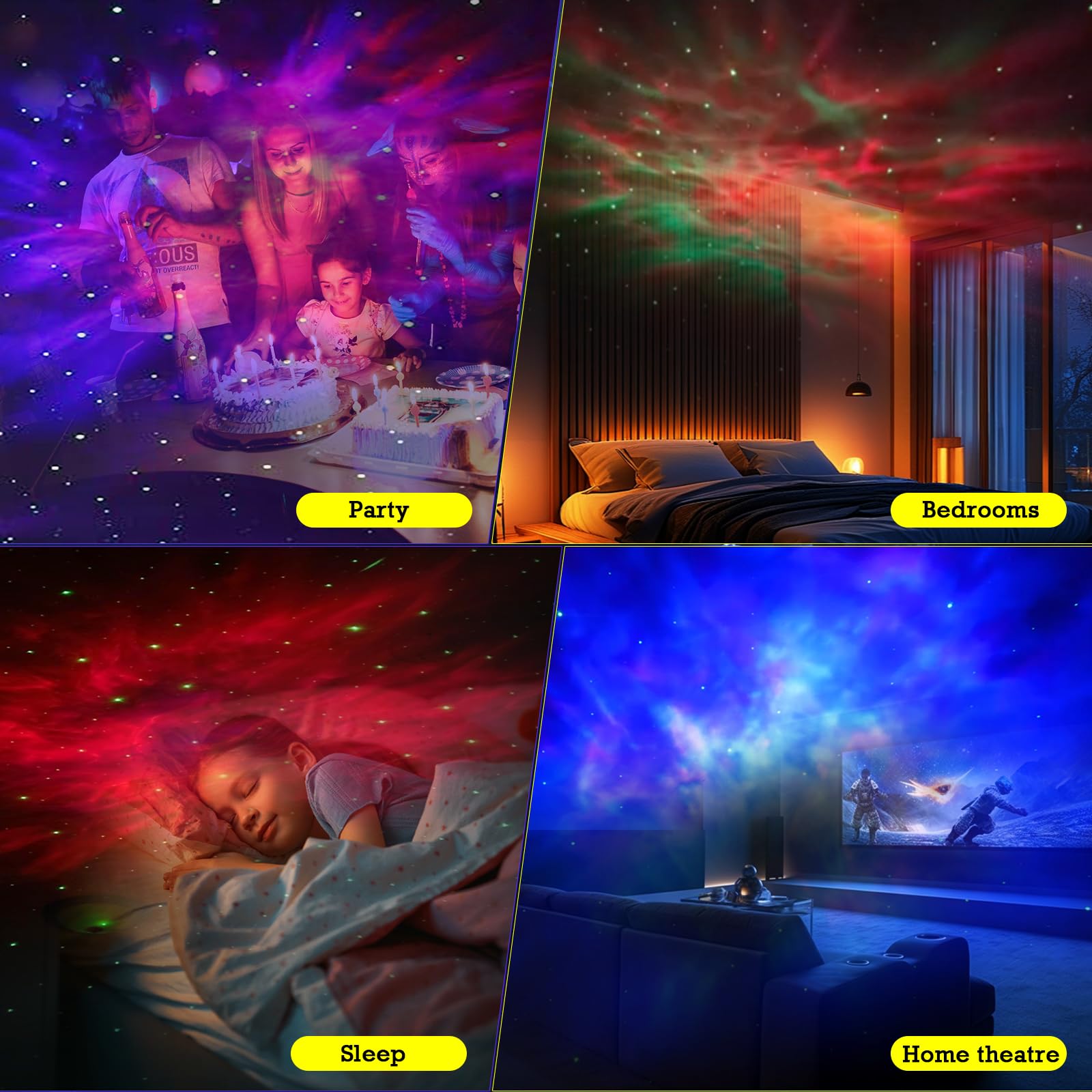Wiedalk Astronaut Galaxy Projector,Starry Nebula Ceiling Lamp With Timer And Remote, Star Projector For Bedroom,Led Night Light For Kids， For Adults, Christmas, Birthday,Home Decor Aesthetic