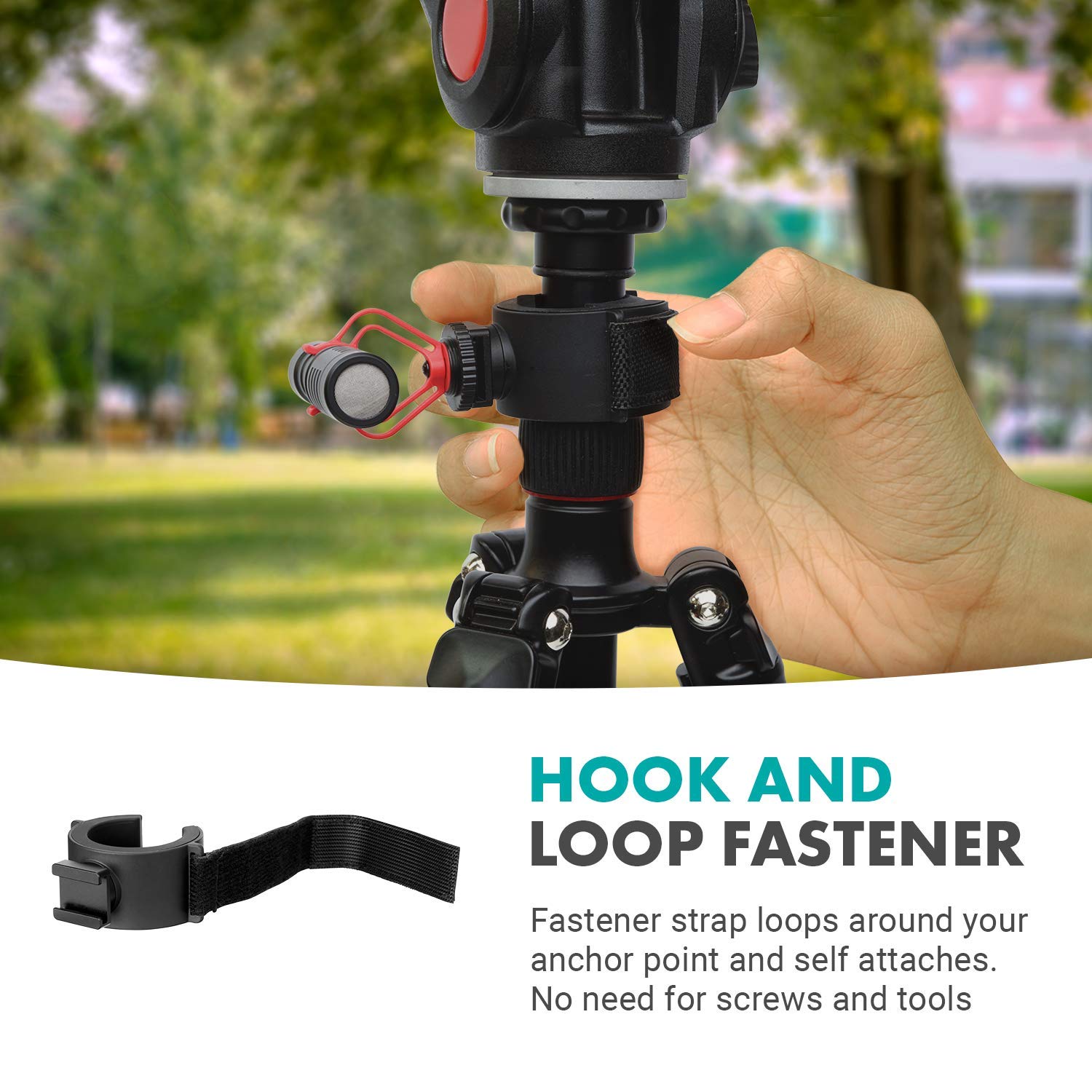 Sevenoak Adjustable Fastener Shoe Mount For Video Lights And Microphones - Attaches To Tripods, Stands Or Gimbal Stabilizers