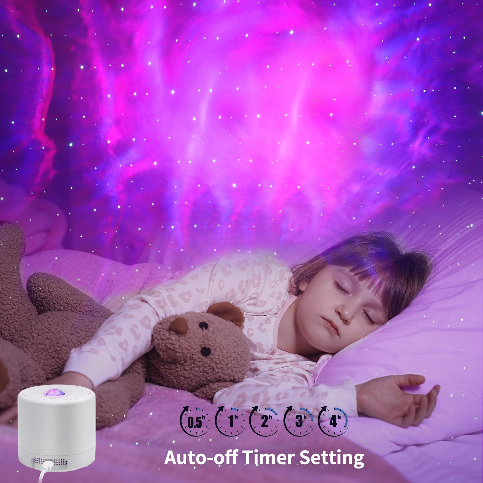 Sonhonron Star Projector, Galaxy Projector, Remote Control & Timer Galaxy Light, Led Nebula Night Light Projector For Adults Bedroom Decoration, Party, Birthday, Christmas,Valentine'S Day,Room Decor
