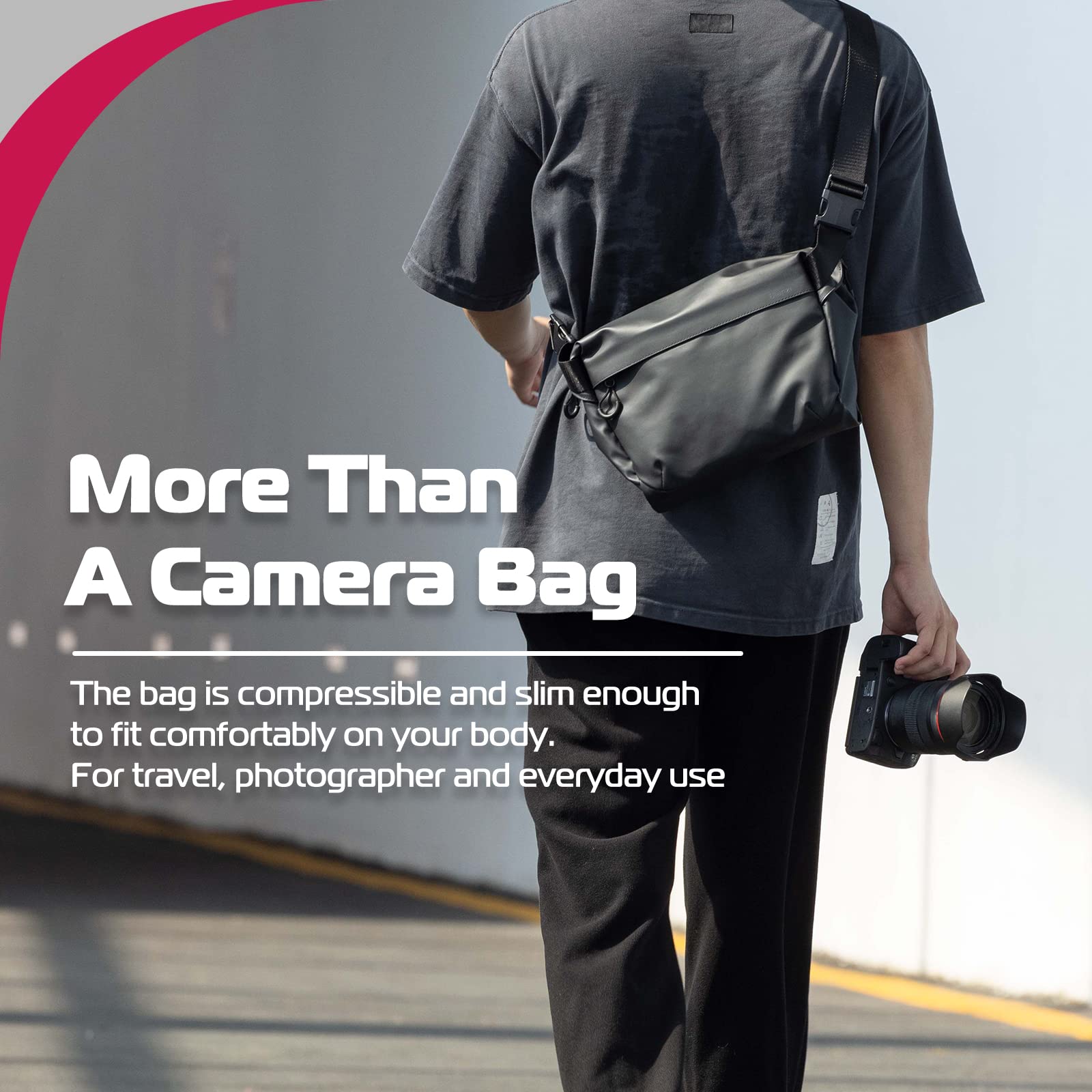 Ulanzi U Rig Pro Video Rig For Phone, Phone Stabilizer Rig W Triple Cold Shoe Mount+Versatile Camera Shoulder Bag Photography