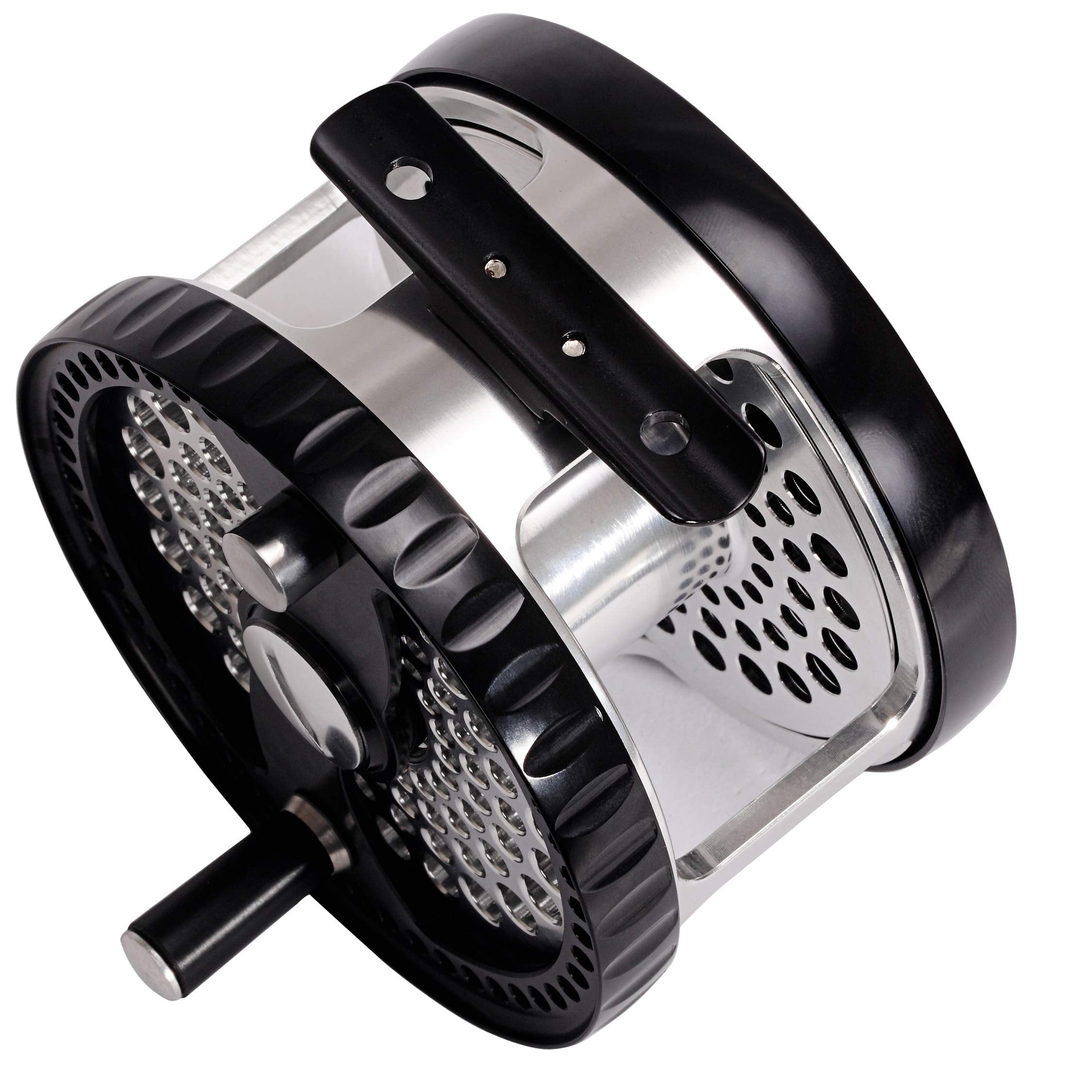 Channelmay Classic Fly Fishing Reel 7/9 Wt Cnc Machined Aluminum Large Arbor Disc Drag System Salmon Fishing