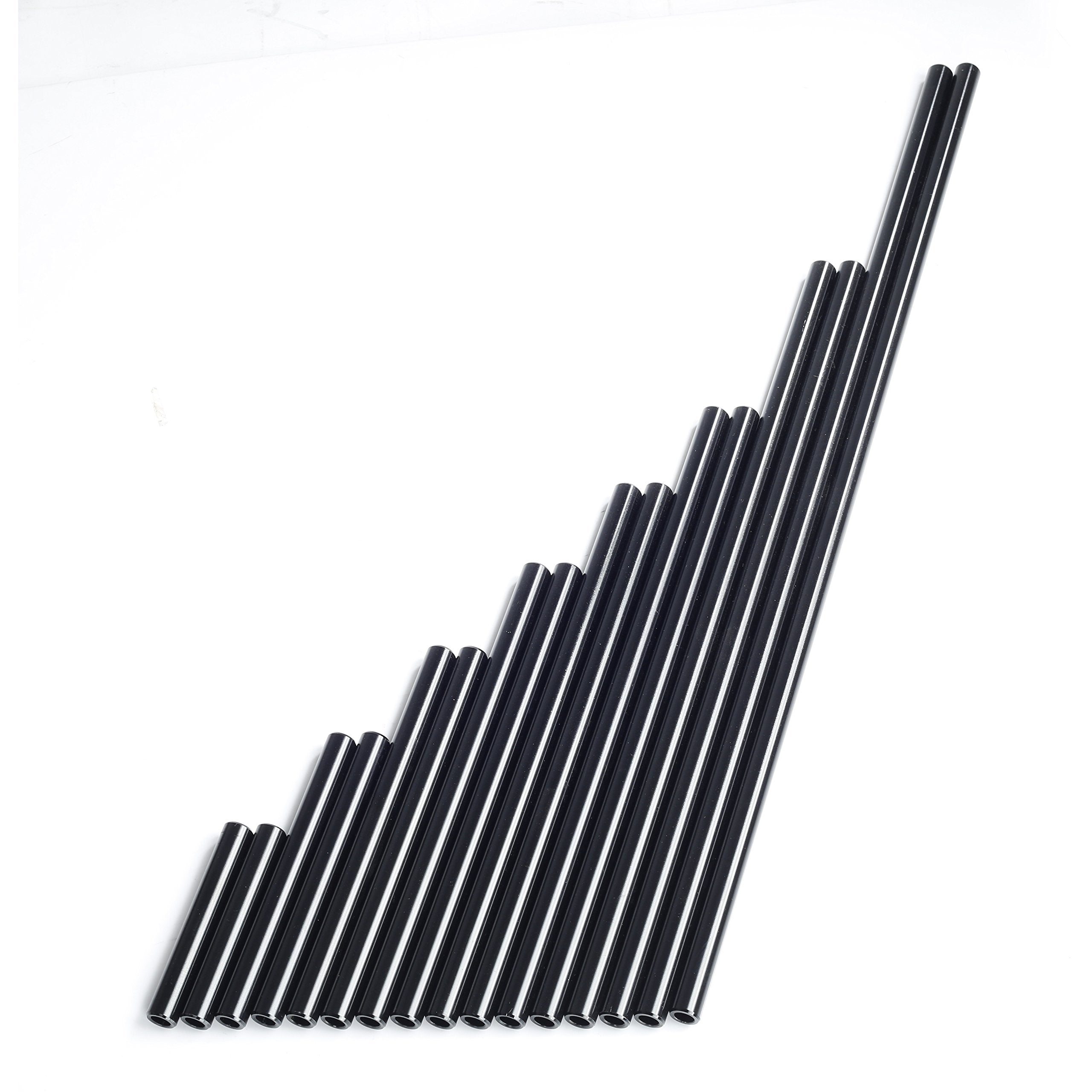 Movo Photo Pt4 Set Of Two Aluminum 15Mm Rods For Dslr Camera Rail System (4")