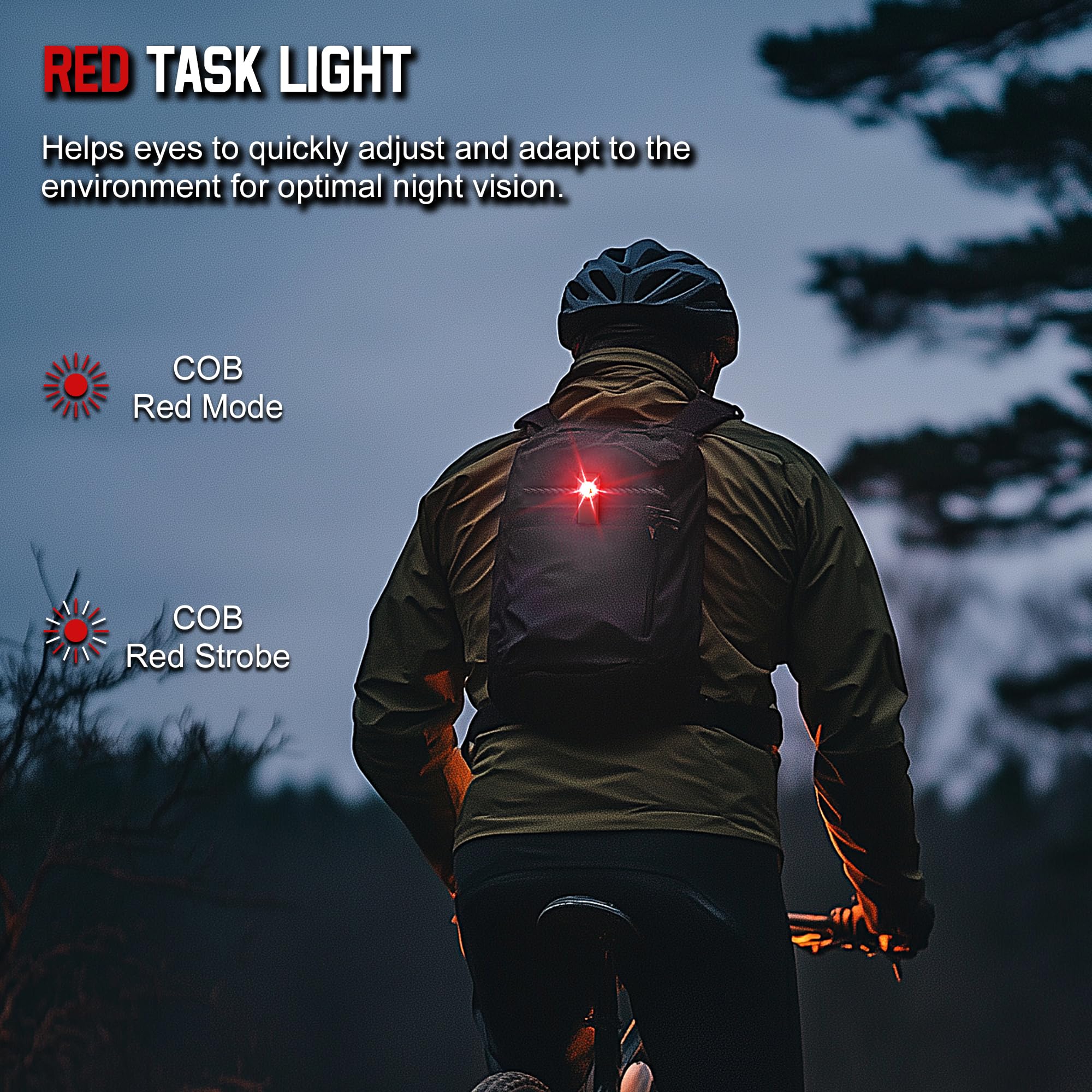 Hopedone Edc Flashlight Rechargeable, 700 Lumens Mini Led Flashlight With 8 Modes Dual Light Sources Magnetic Flashlights With Clip Waterproof Pocket Flat Flashlights For Night Working (1, Black)