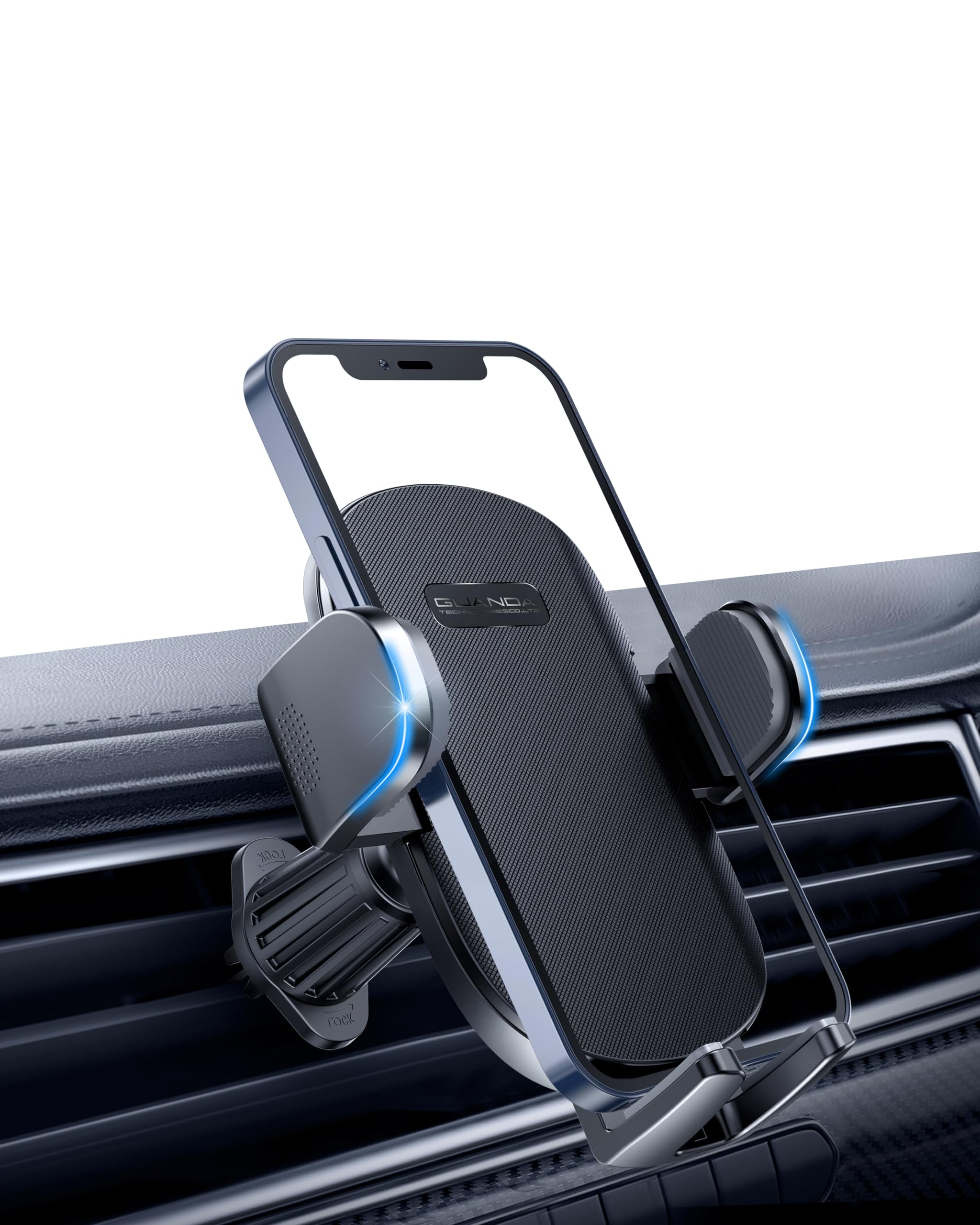 Guanda Technologies Co., Ltd.  Phone Holders For Your Car, Universal Cell Phone Mount Holder, Hands  Automobile Mobile Phone Stand, 360° Adjustable Air Vent Cradles Car Accessories For Iphone And Smartphone