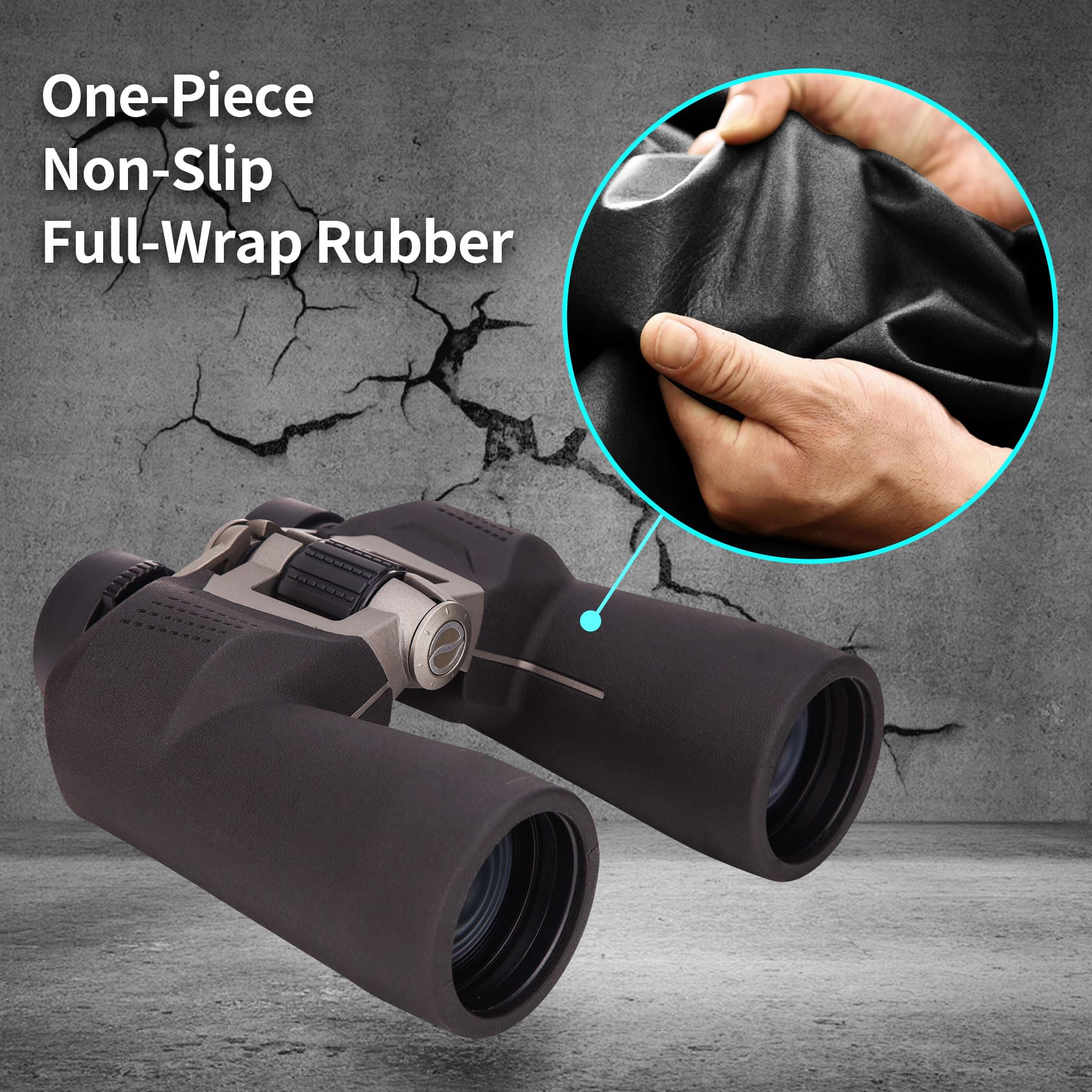 Bosma 12X50 Ultra Hd Binoculars  Dynamic Zoom Range, Sturdy Metal Body, Advanced Retina Lens Set, Fmc Wideband Coating, Broad Wide-Angle View, Durable Tpu Leather, Impact Resistant, Waterproof