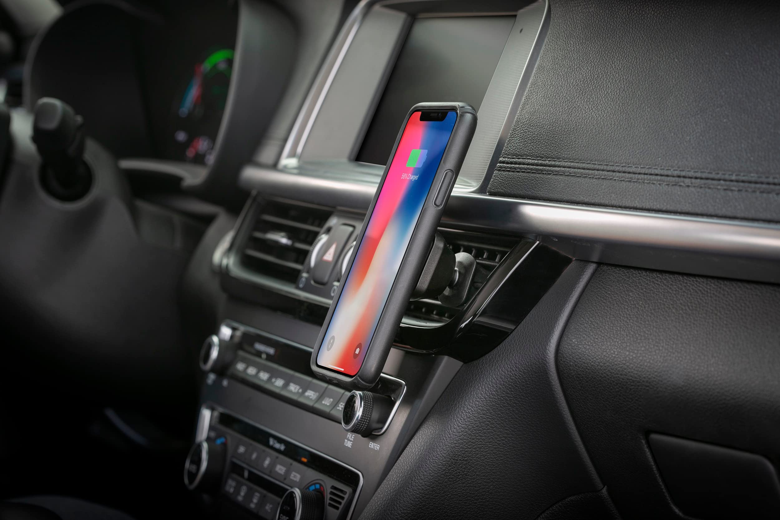 Scosche Mmv-Xces0 Magicmount Select Magnetic Air Vent Car Cell Phone Holder, Gps Vent Car Mount, 360 Degree Adjustable Head, Black