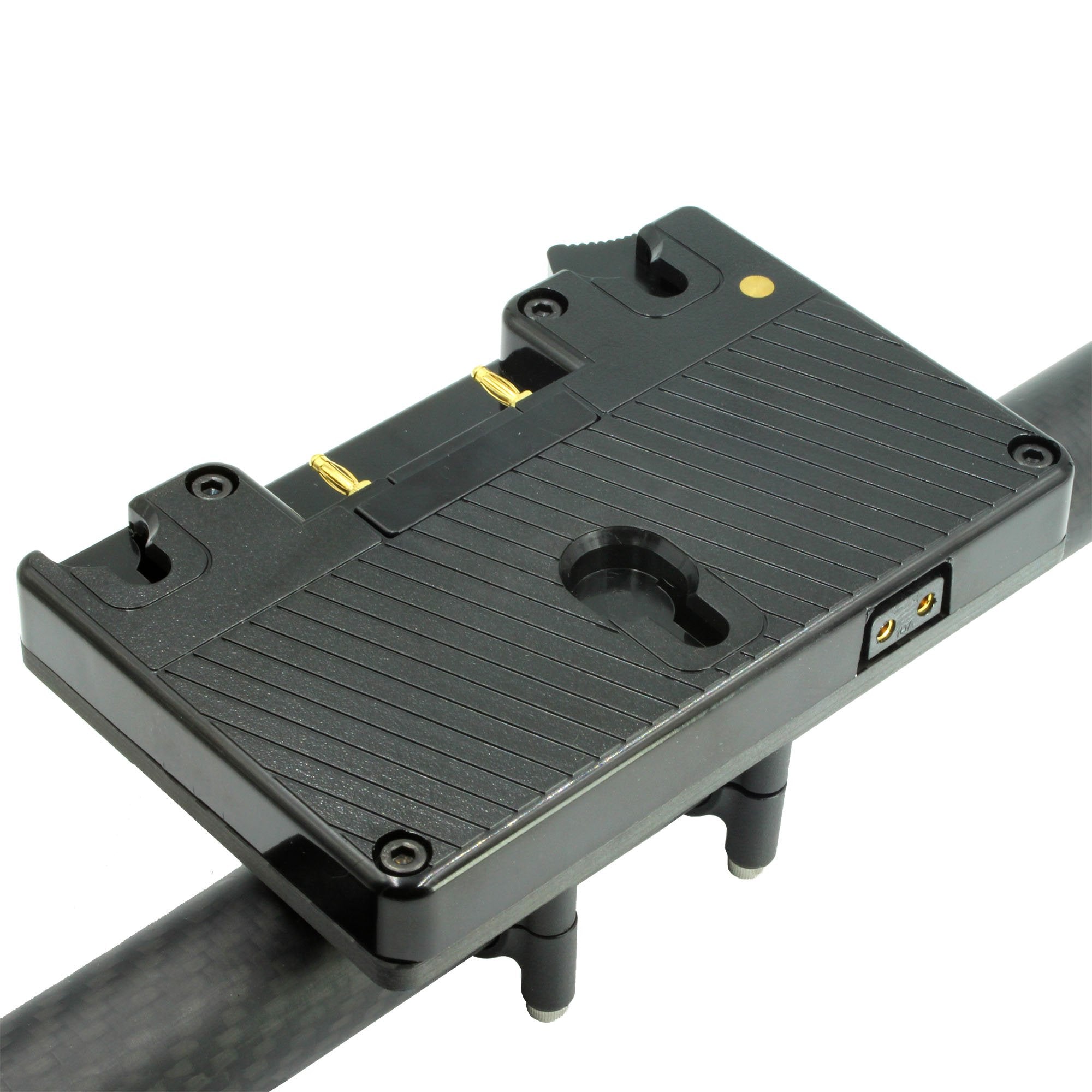 Gyrovu Gold Mount Carbon Fiber Battery Plate For Dji Ronin-M/Mx, fly Movi Stabilizers