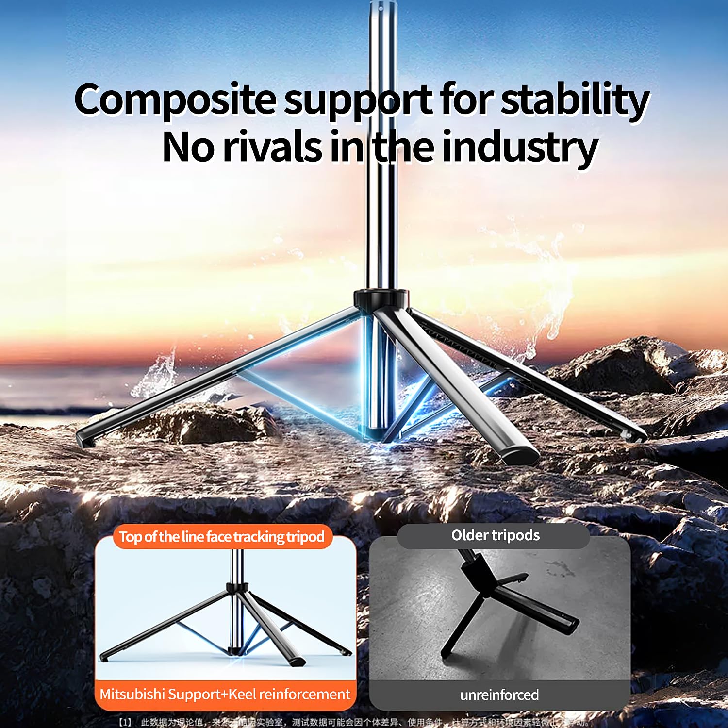 Stjiatu Auto Face Tracking Tripod With 360 Rotation Stand, 70.9" Ai Motion Tracking, Selfie Stick Rotation With Remote, Motion Sensor Phone Stand, For Vlog/Live Stream/Video Recording