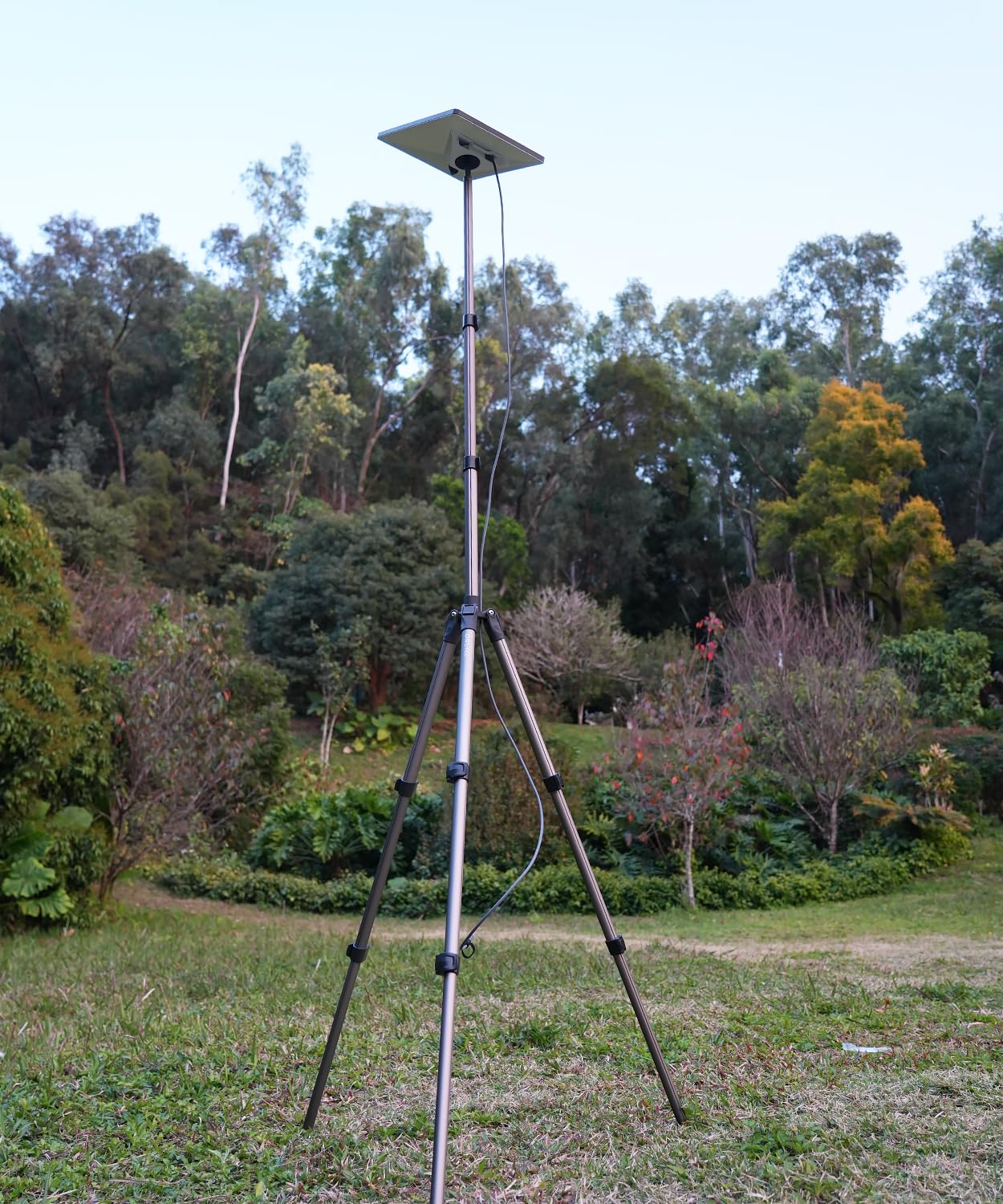 Orln'K Tripod For Starlink Mini, Height 19-79" Maximum Weight 15Lbs, With Tripod Adapter, Travel Camping Bag (Mocha Mousse Brown)