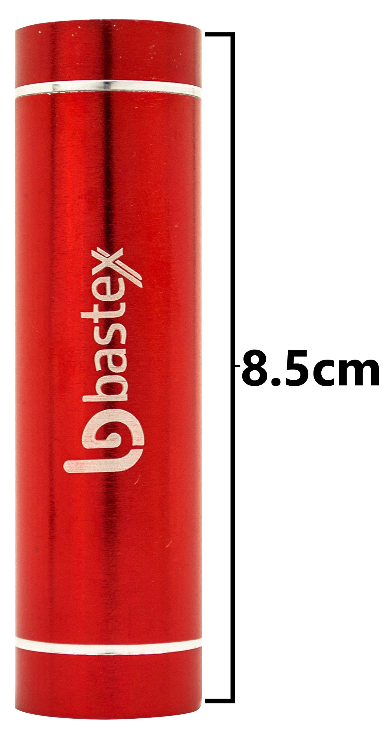 Bastex Super Bright Mini Pocket Led Aluminum Red Flashlight With Lanyard Strap Powerful Lightweight Push Button Easy Fast Operation Great For Hunting Backpacking And Go Gamers Multi-Purpose Tool