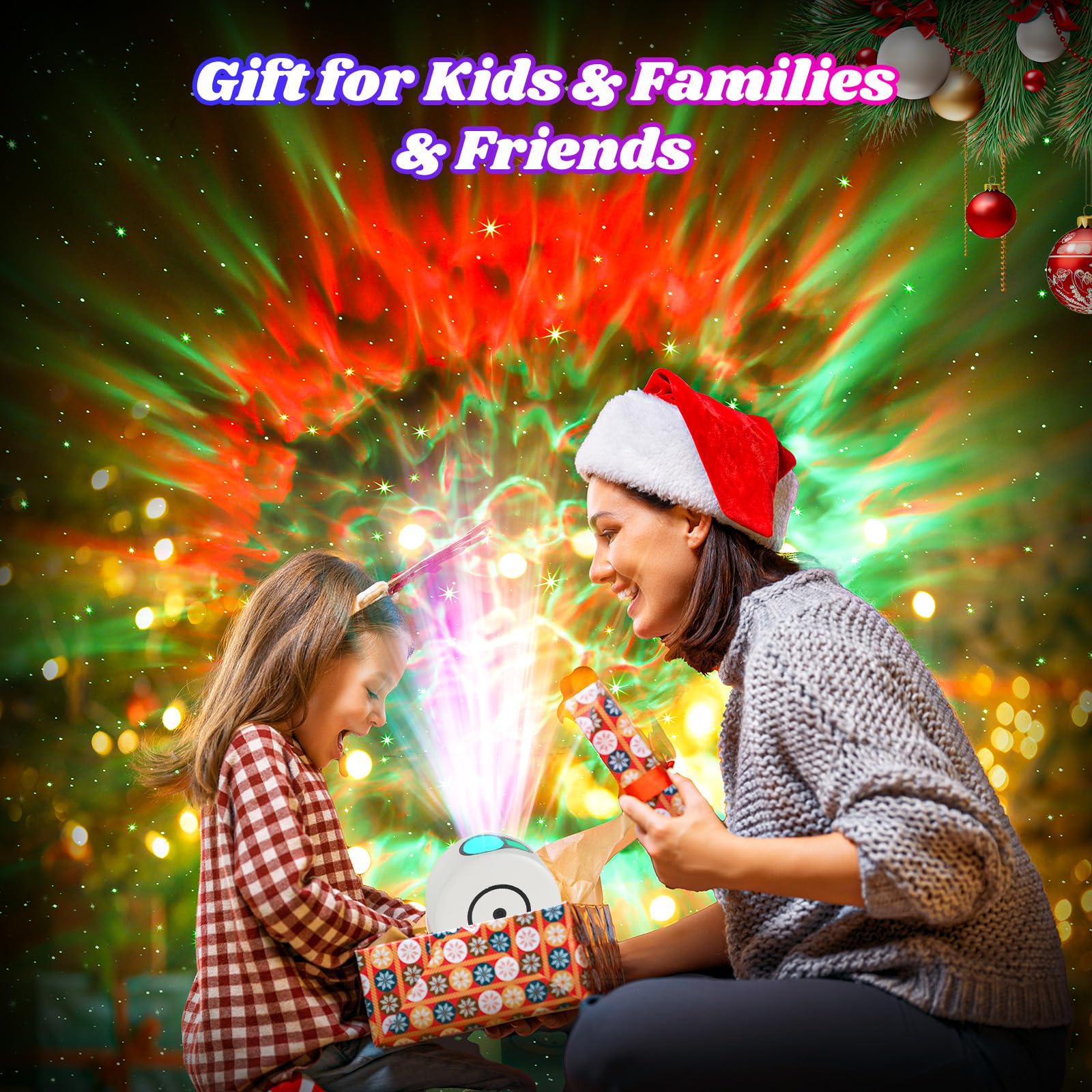 Incamity Star Projector, Galaxy Projector For Bedroom, Night Light For Kids Adults, Bedroom, Home Theater, Living Room Decor